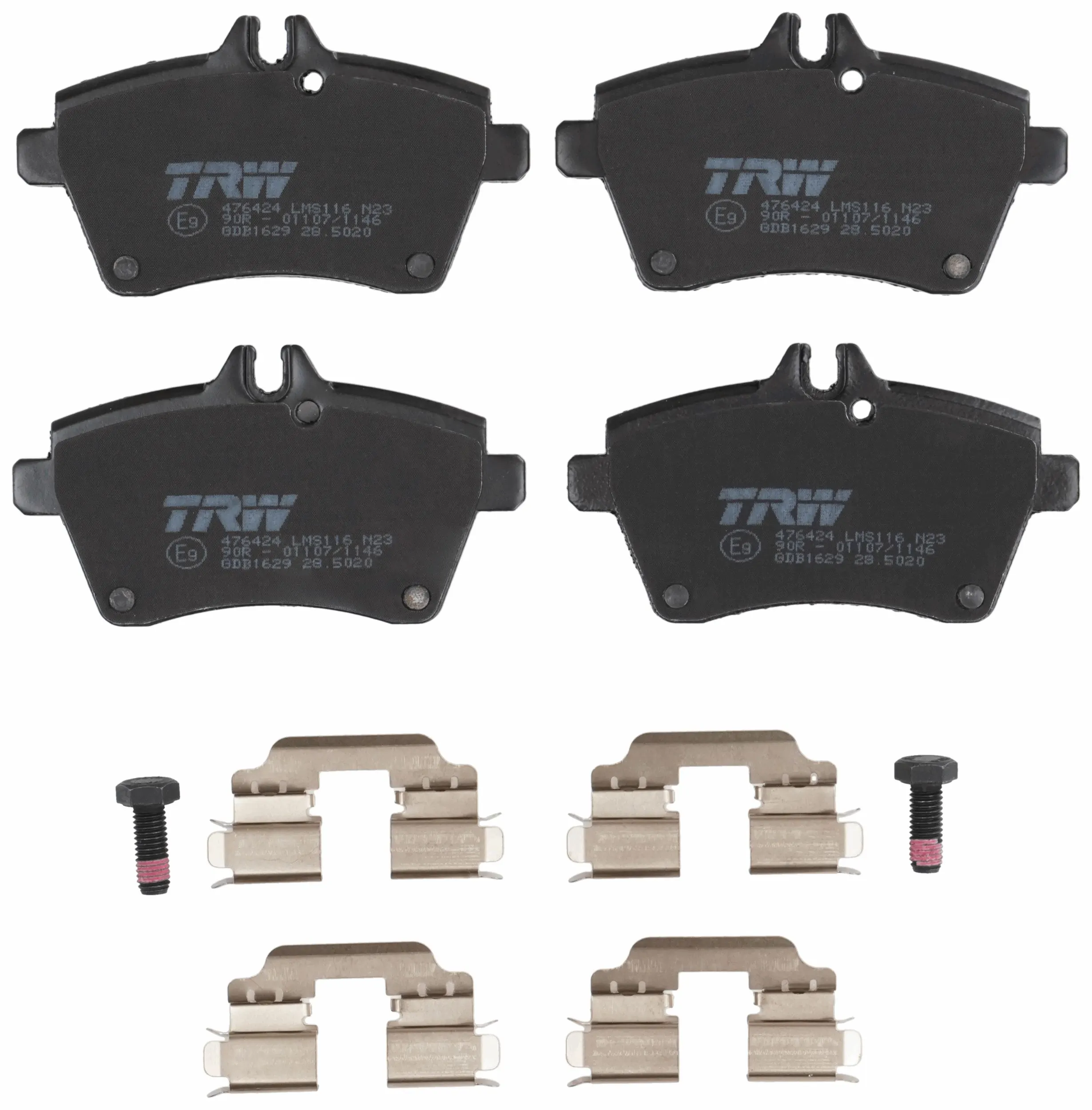 Set placute frana