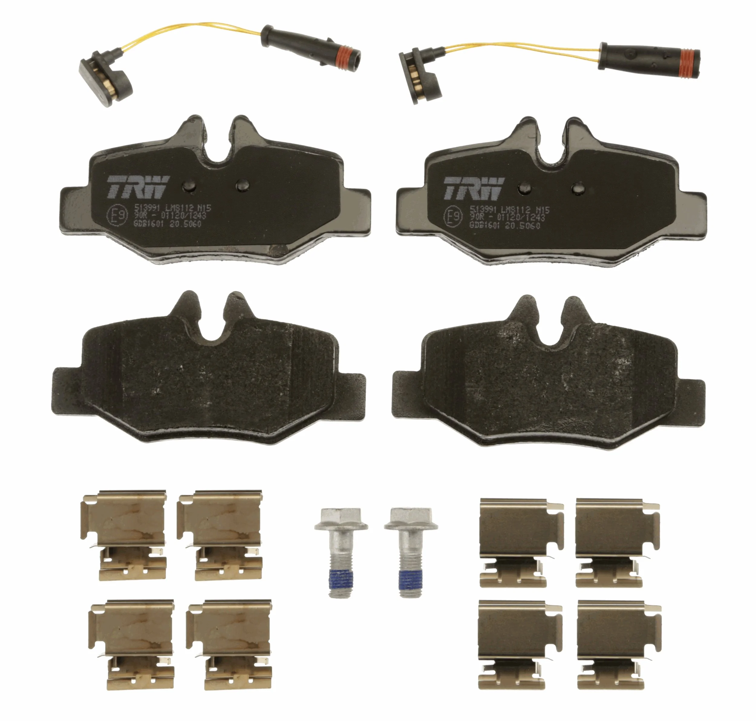 Set placute frana