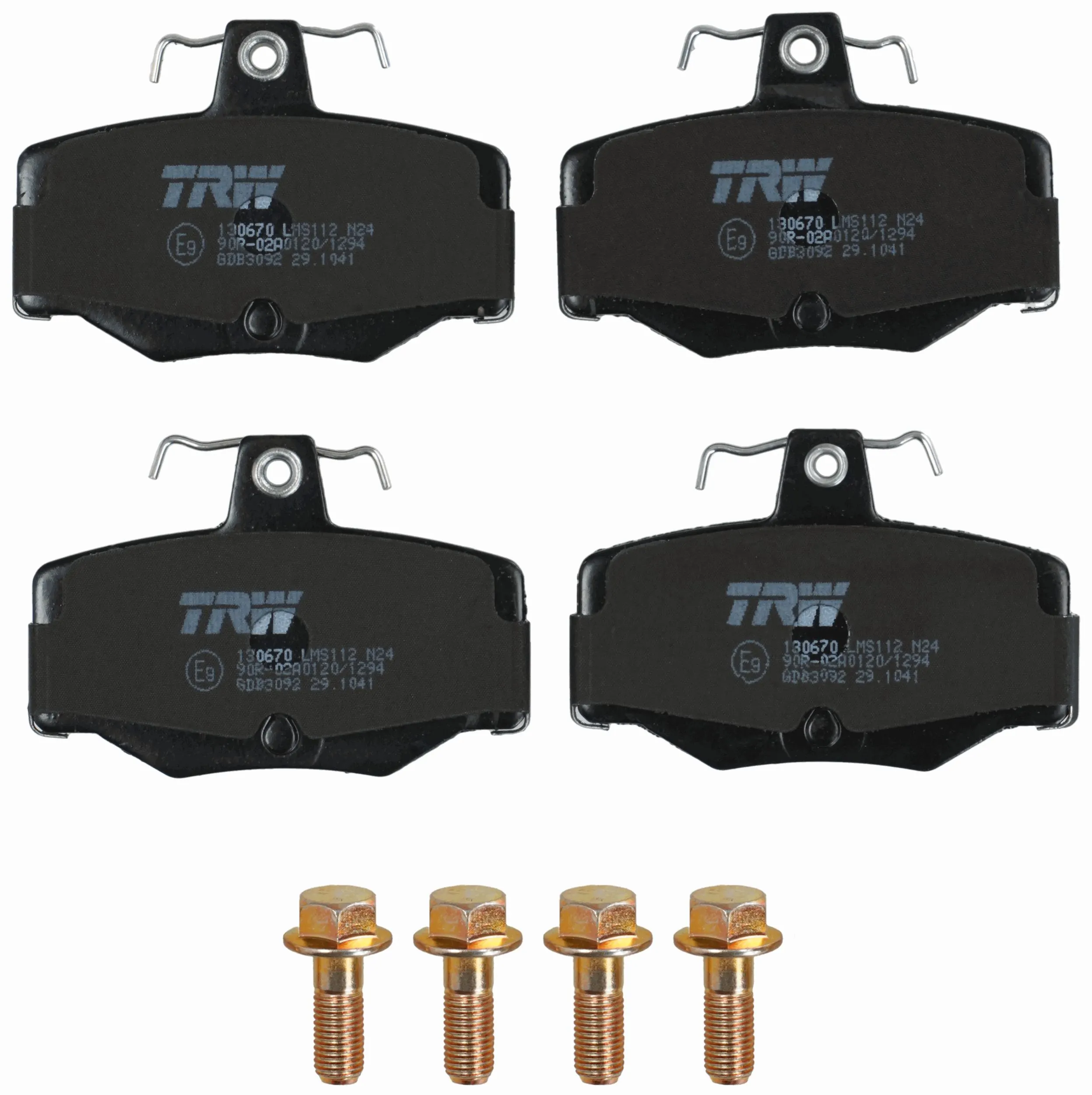 Set placute frana