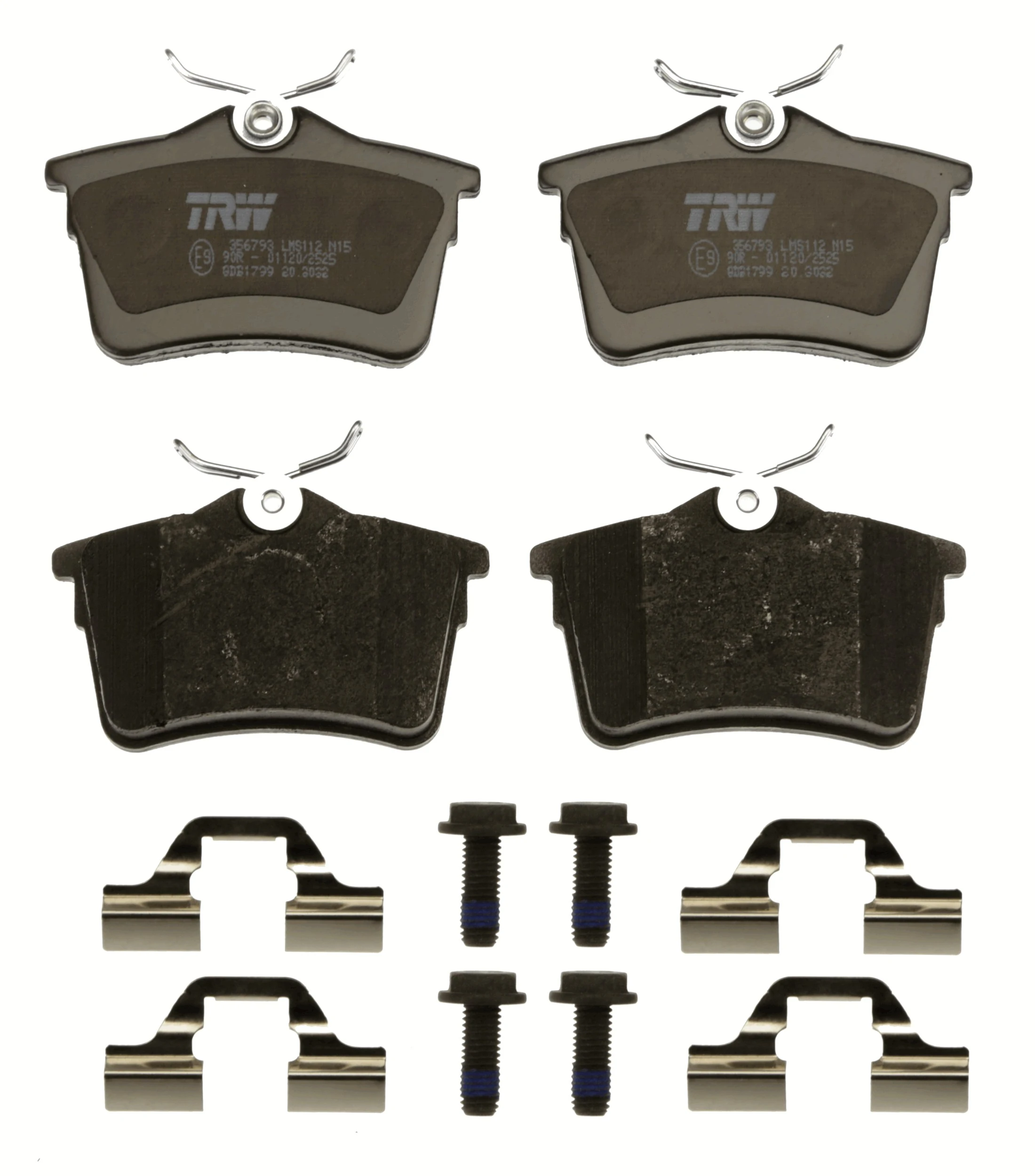 Set placute frana