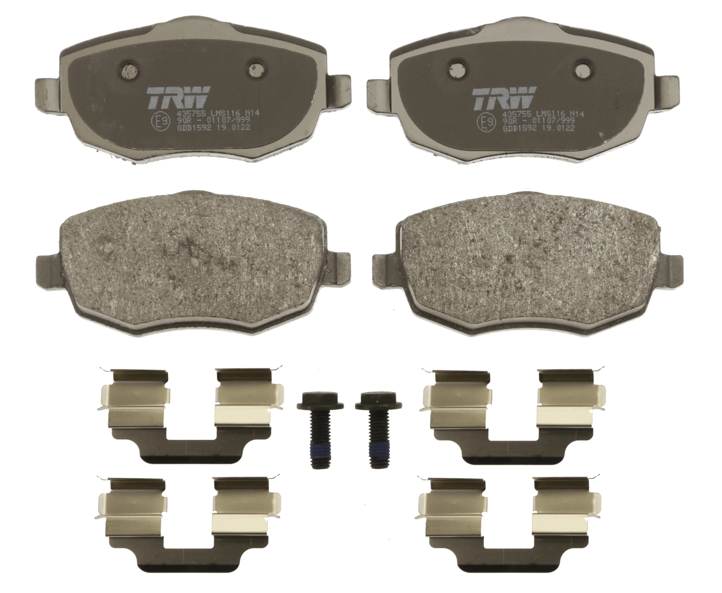 Set placute frana