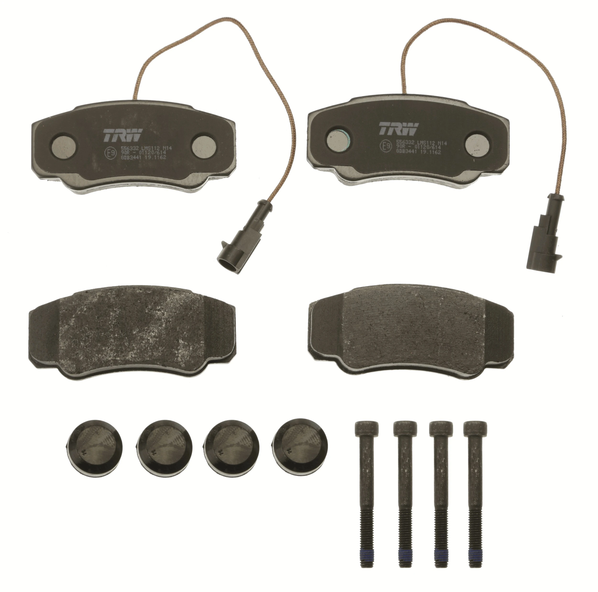 Set placute frana