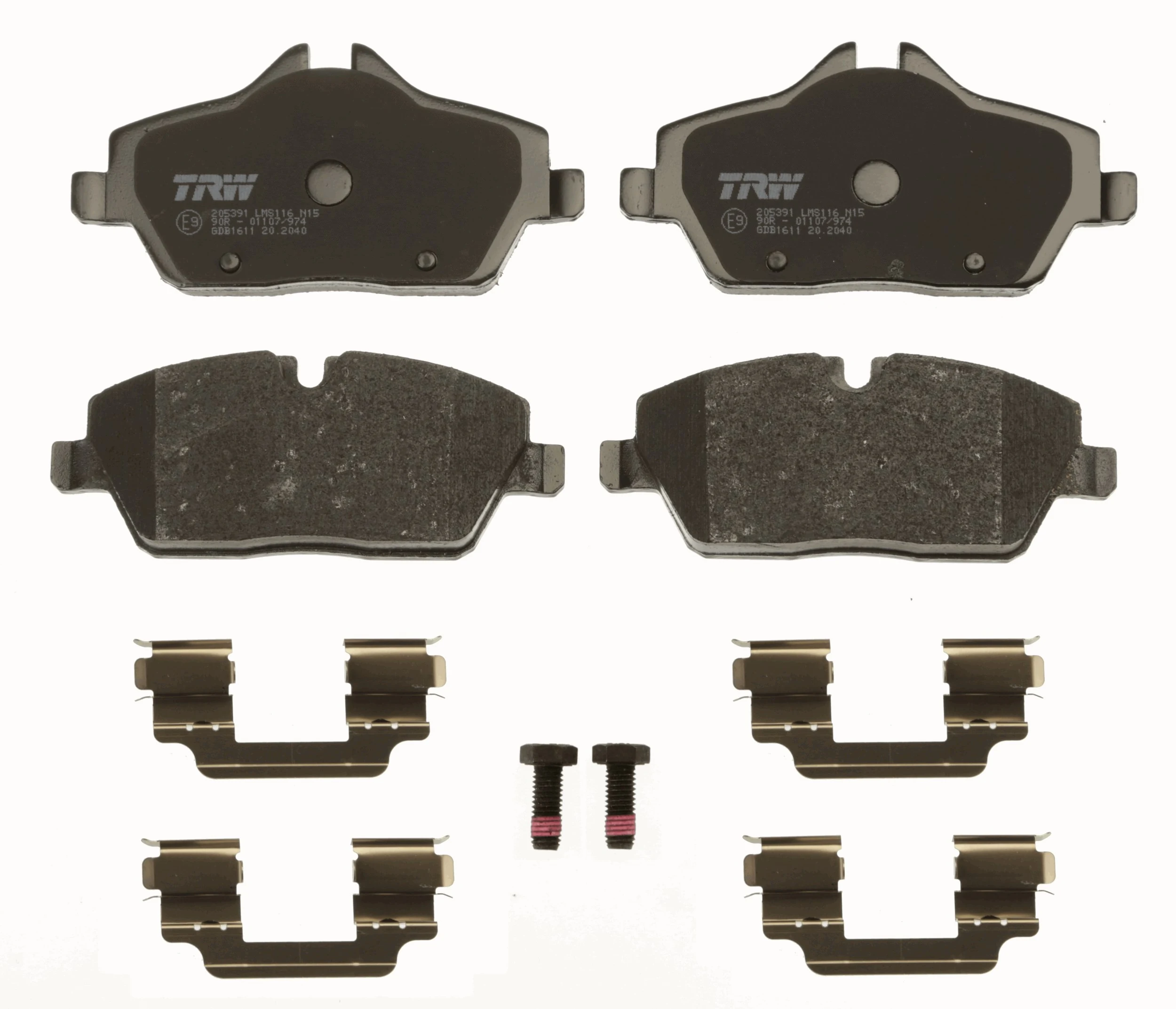 Set placute frana