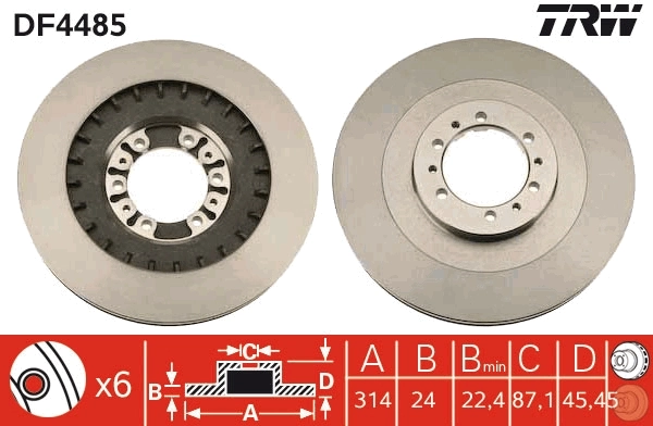 Disc frana