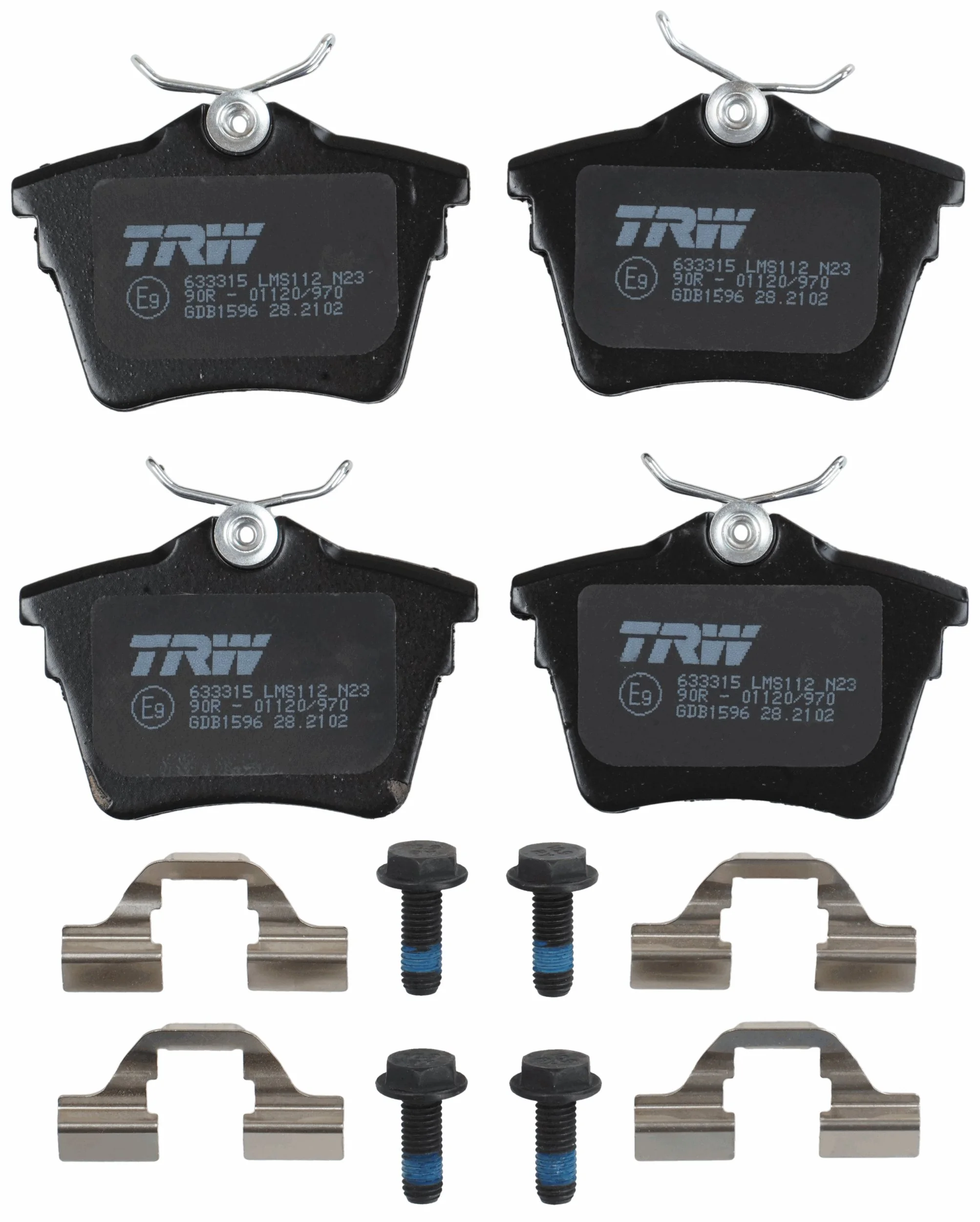 Set placute frana
