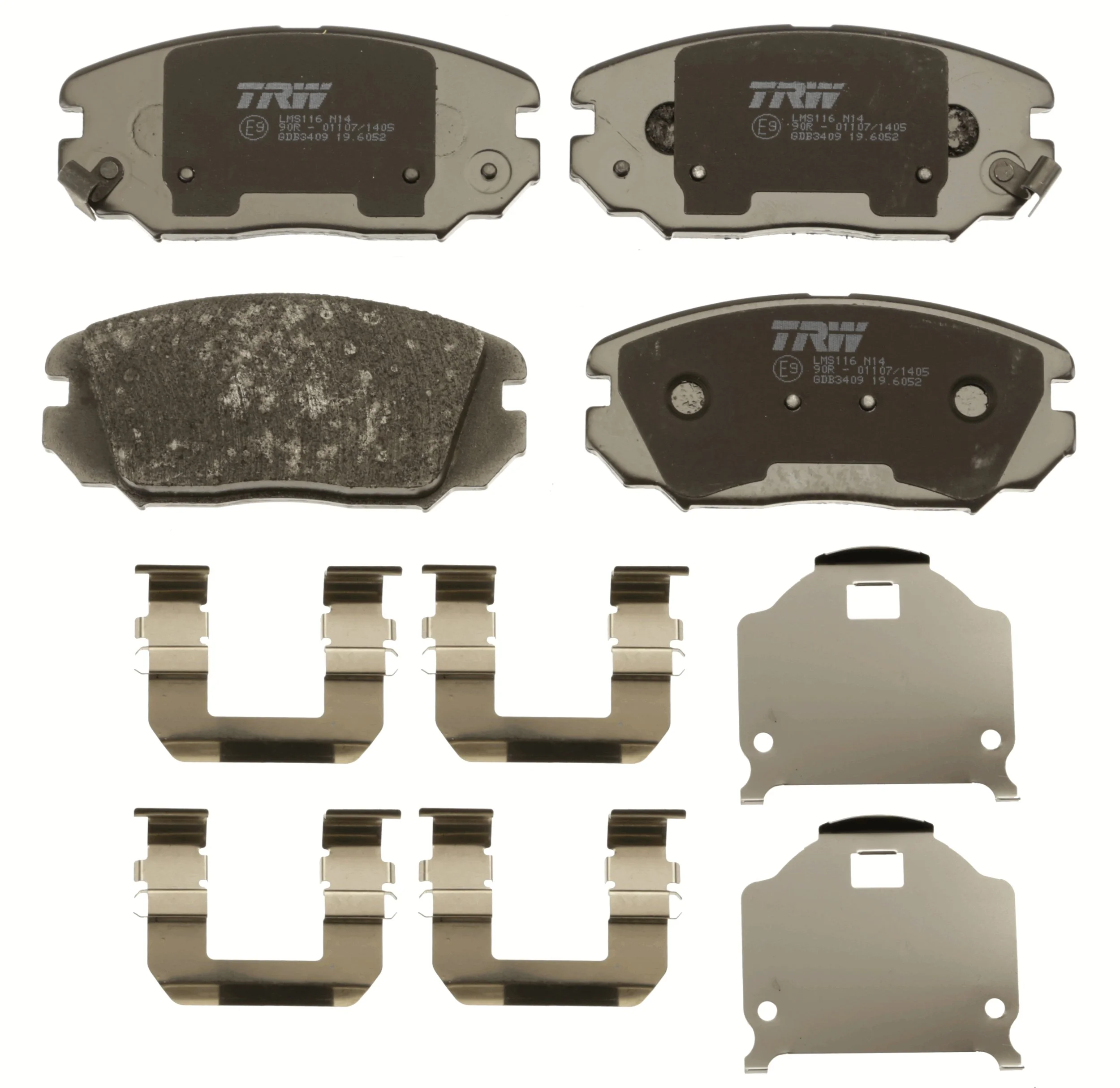 Set placute frana