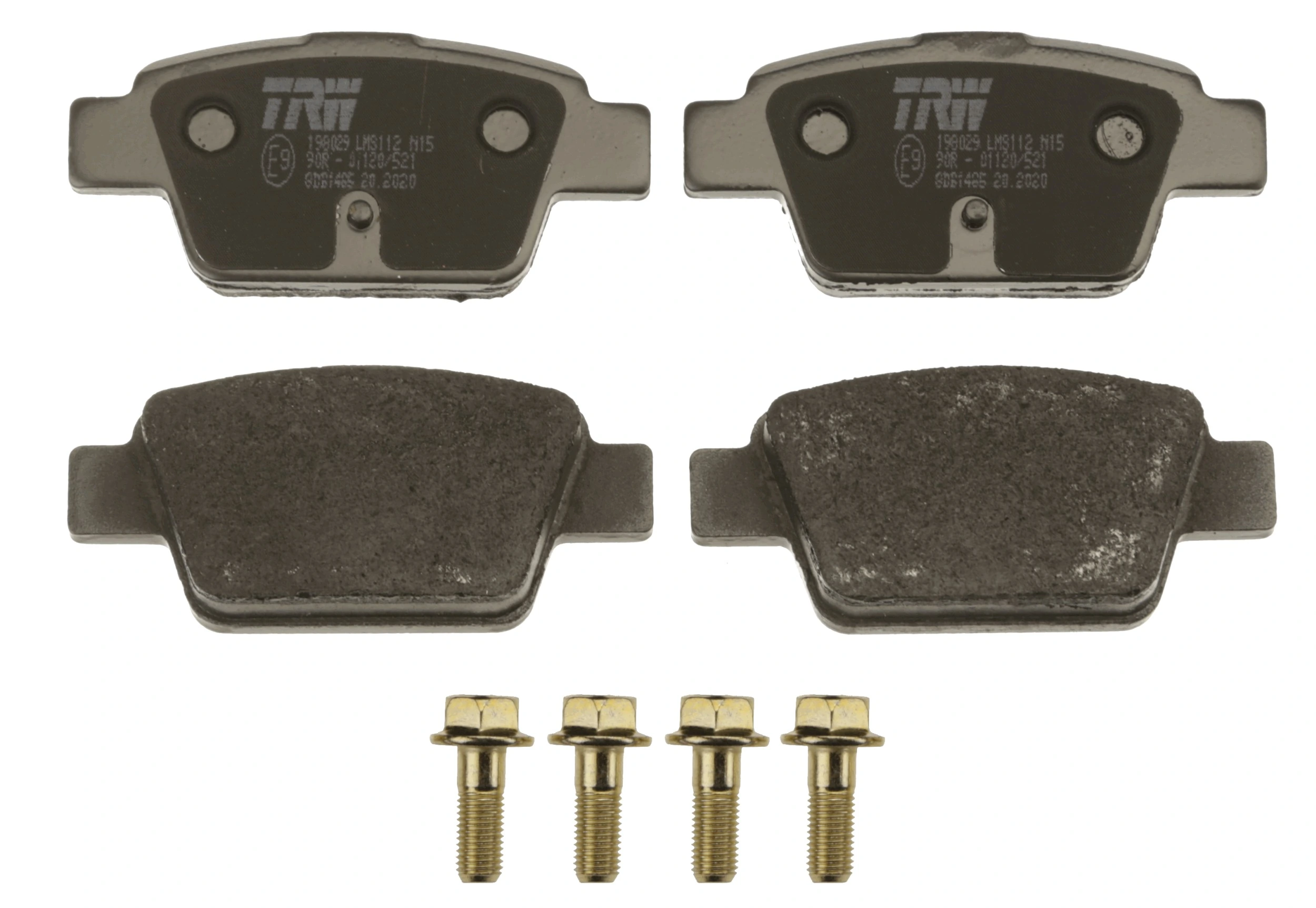 Set placute frana