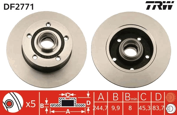 Disc frana