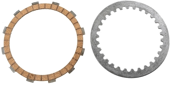 Set disc lamelar, ambreiaj