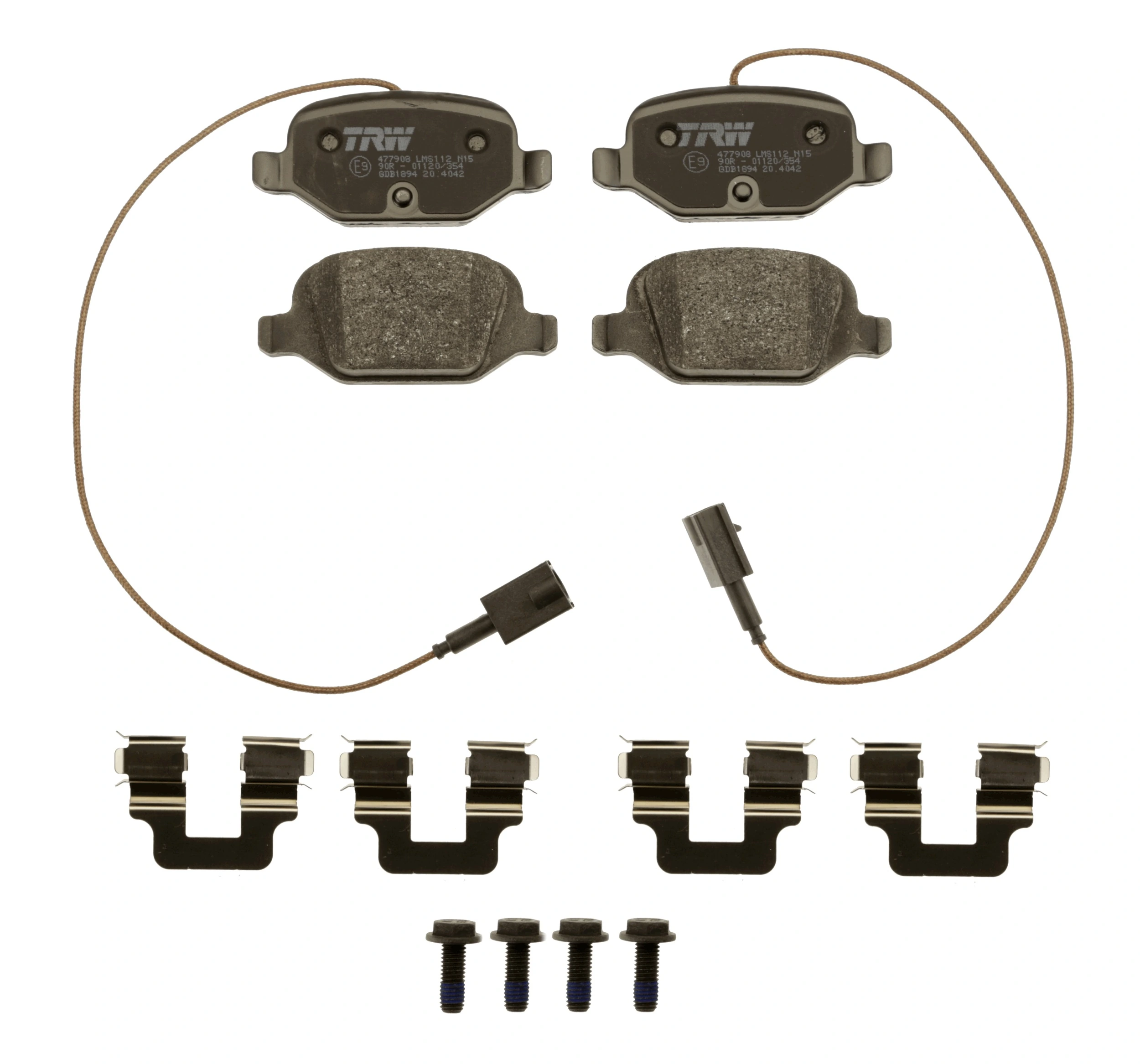 Set placute frana