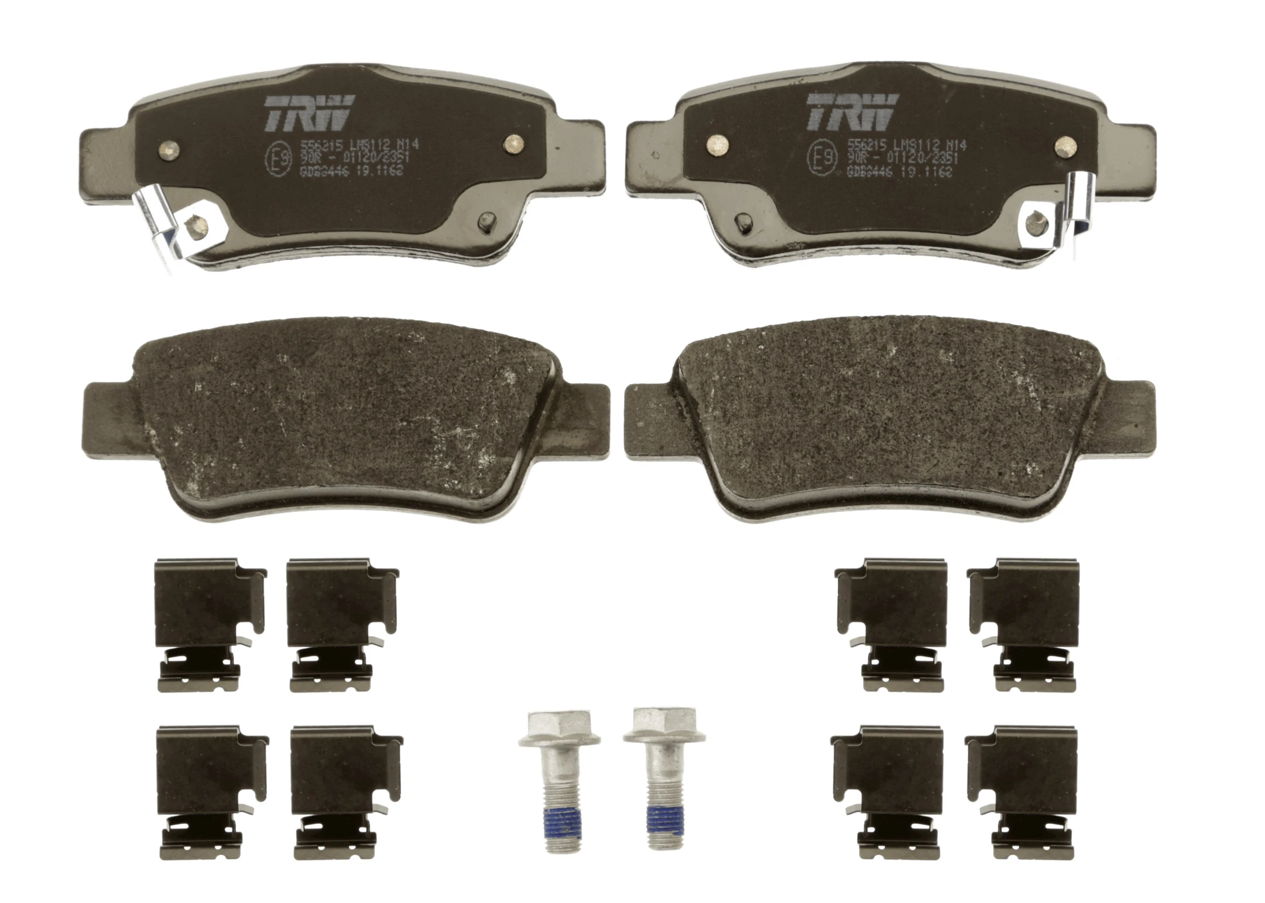 Set placute frana