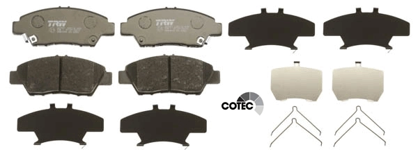 Set placute frana