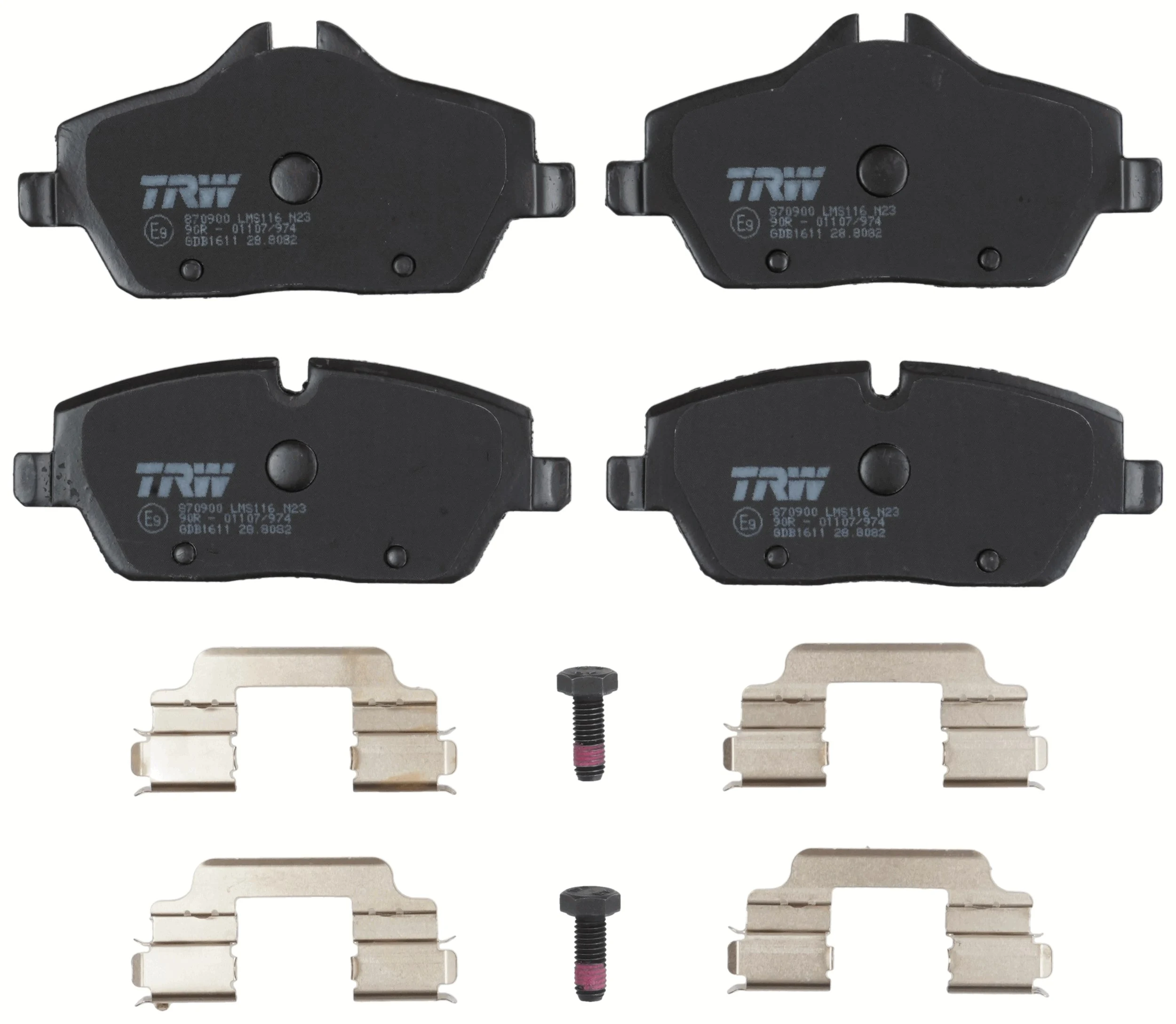 Set placute frana