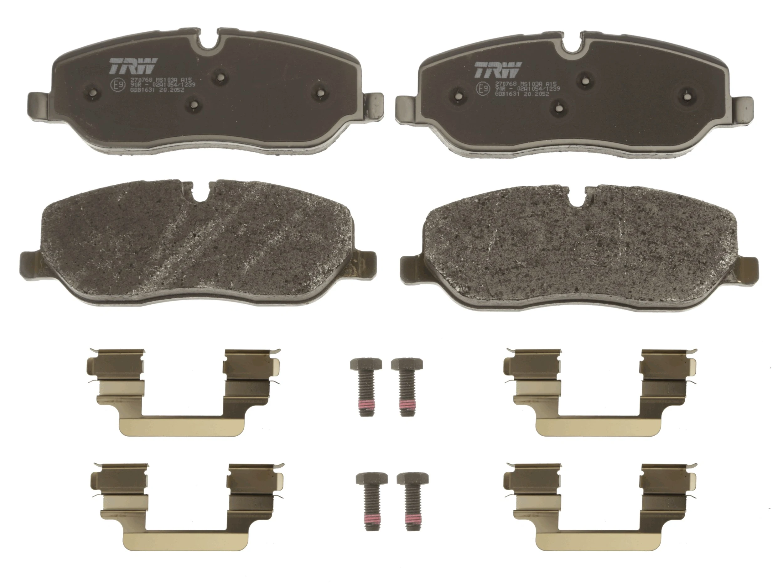 Set placute frana