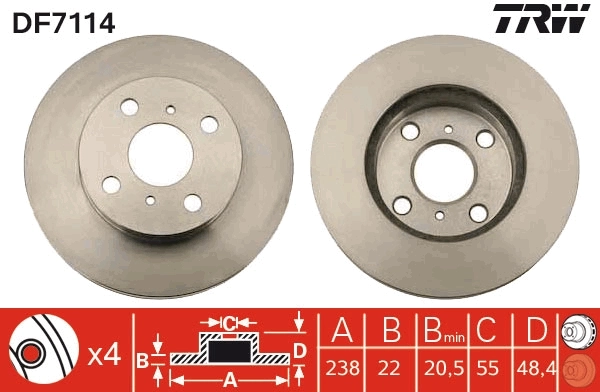 Disc frana