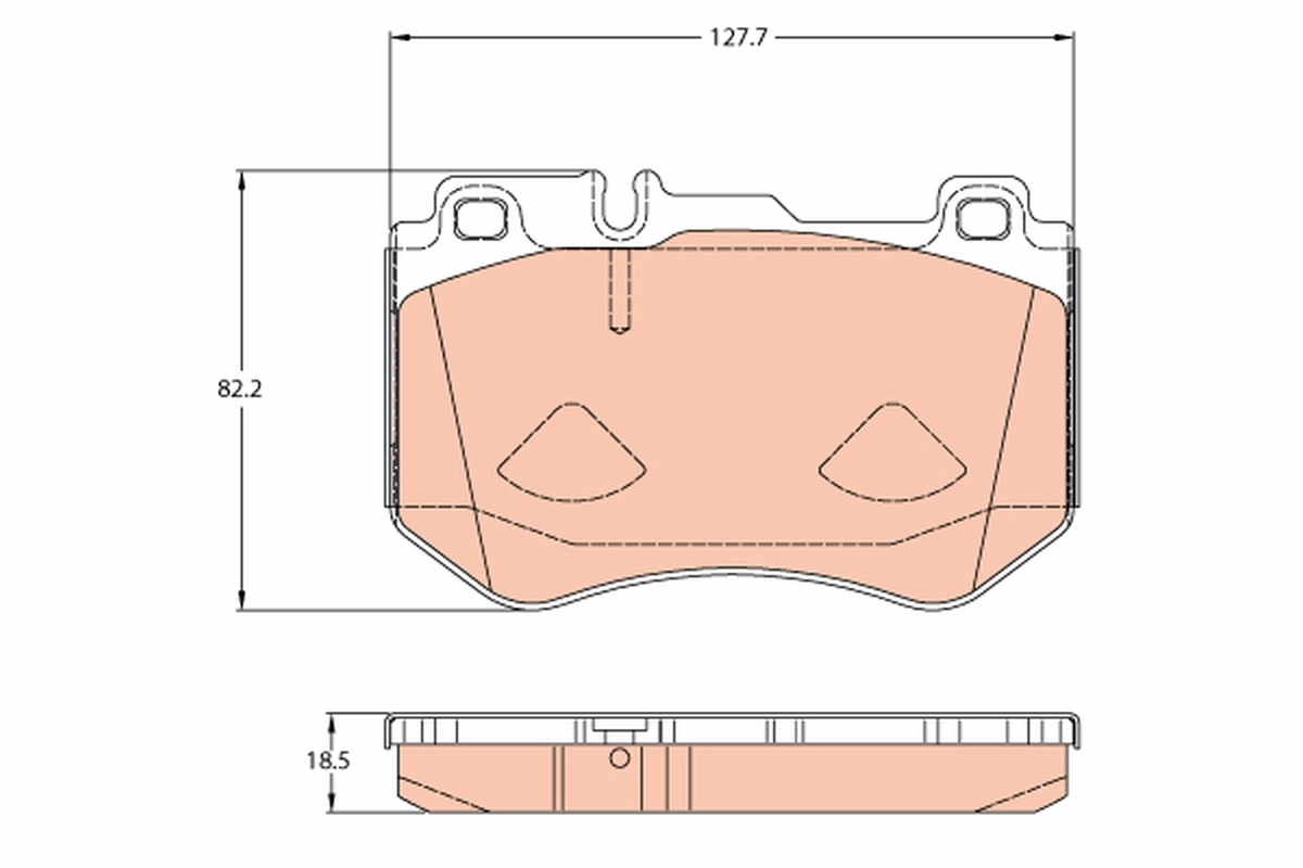Set placute frana