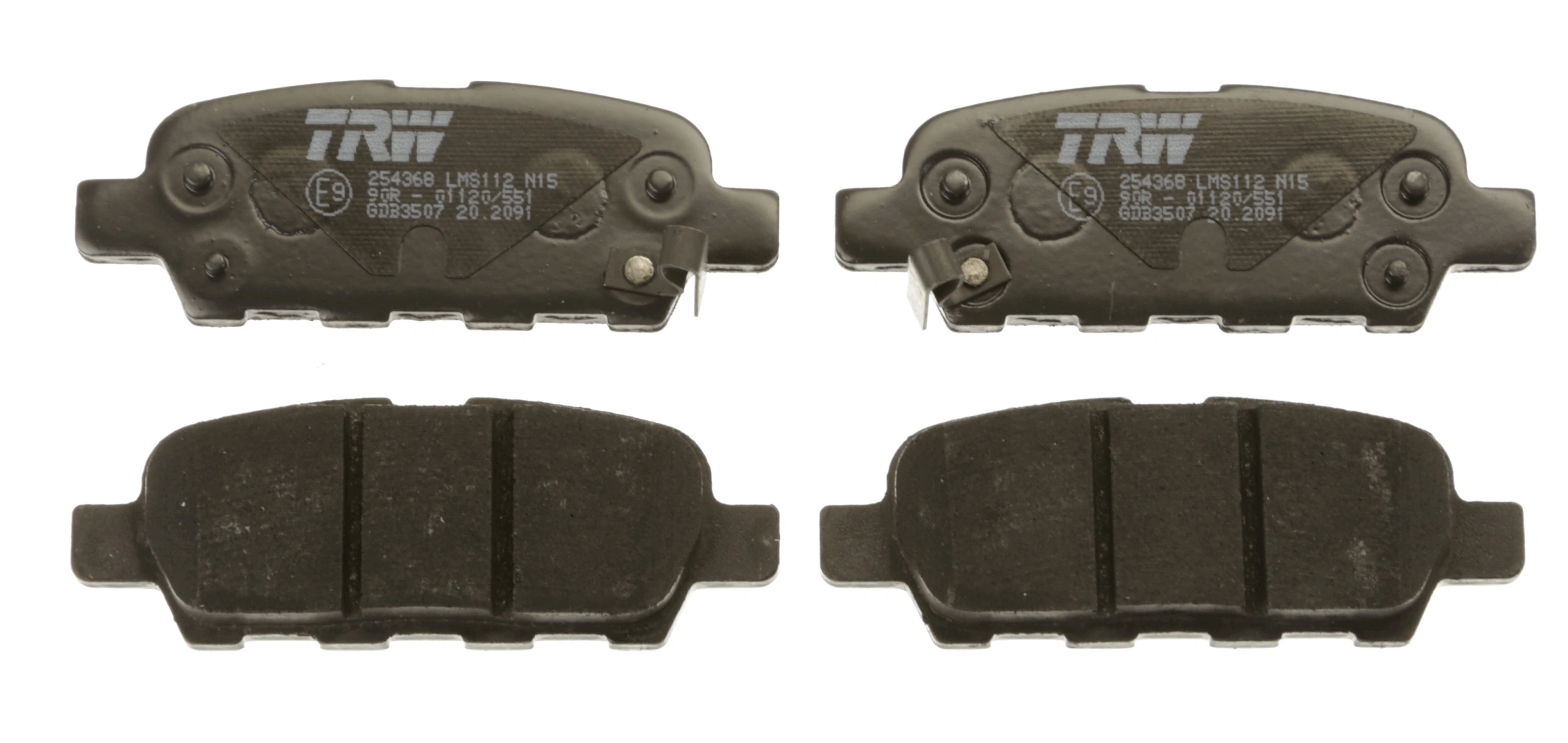 Set placute frana