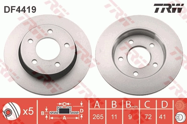 Disc frana