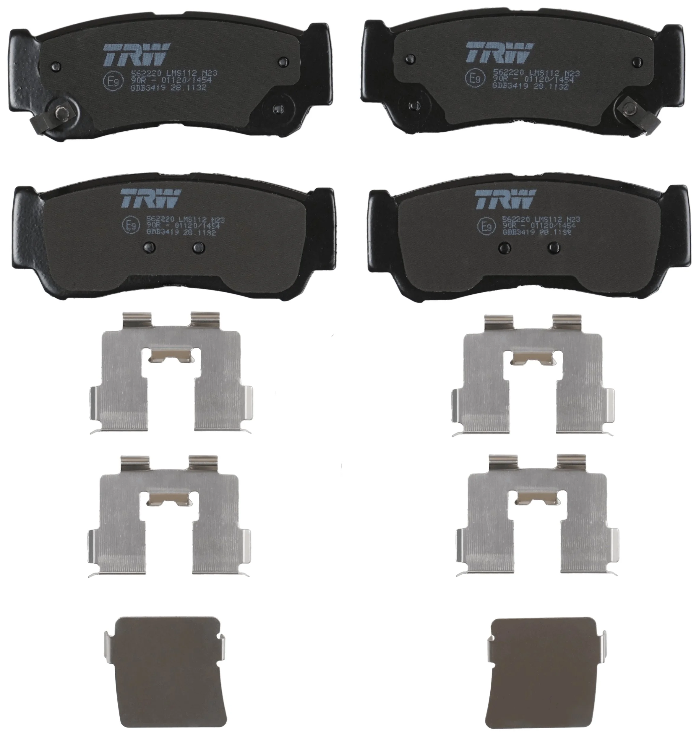 Set placute frana