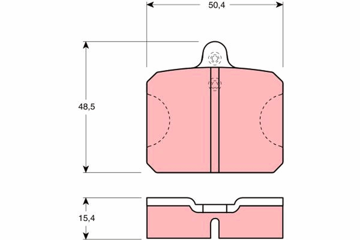 Set placute frana