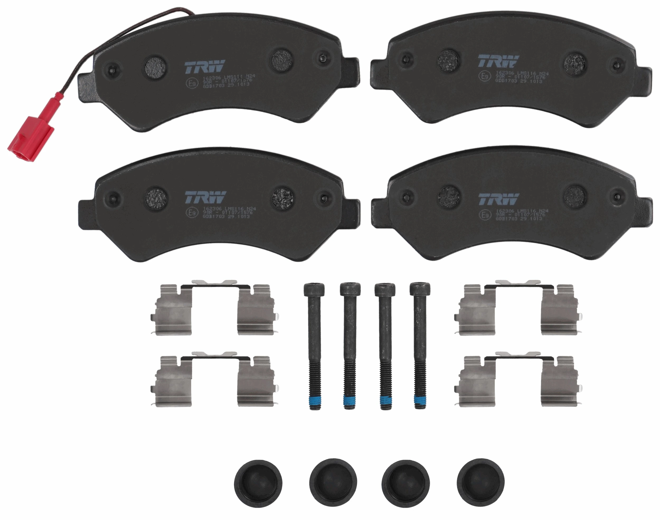 Set placute frana