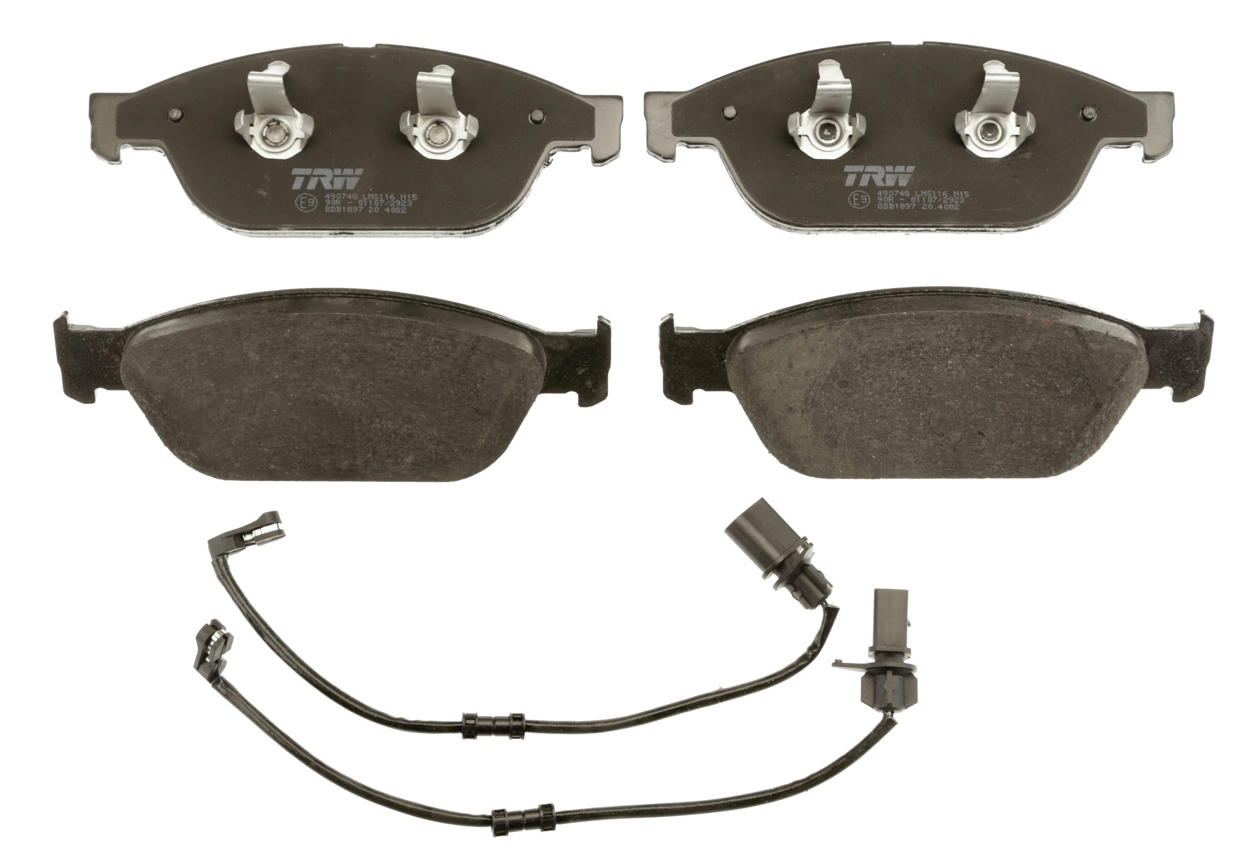 Set placute frana