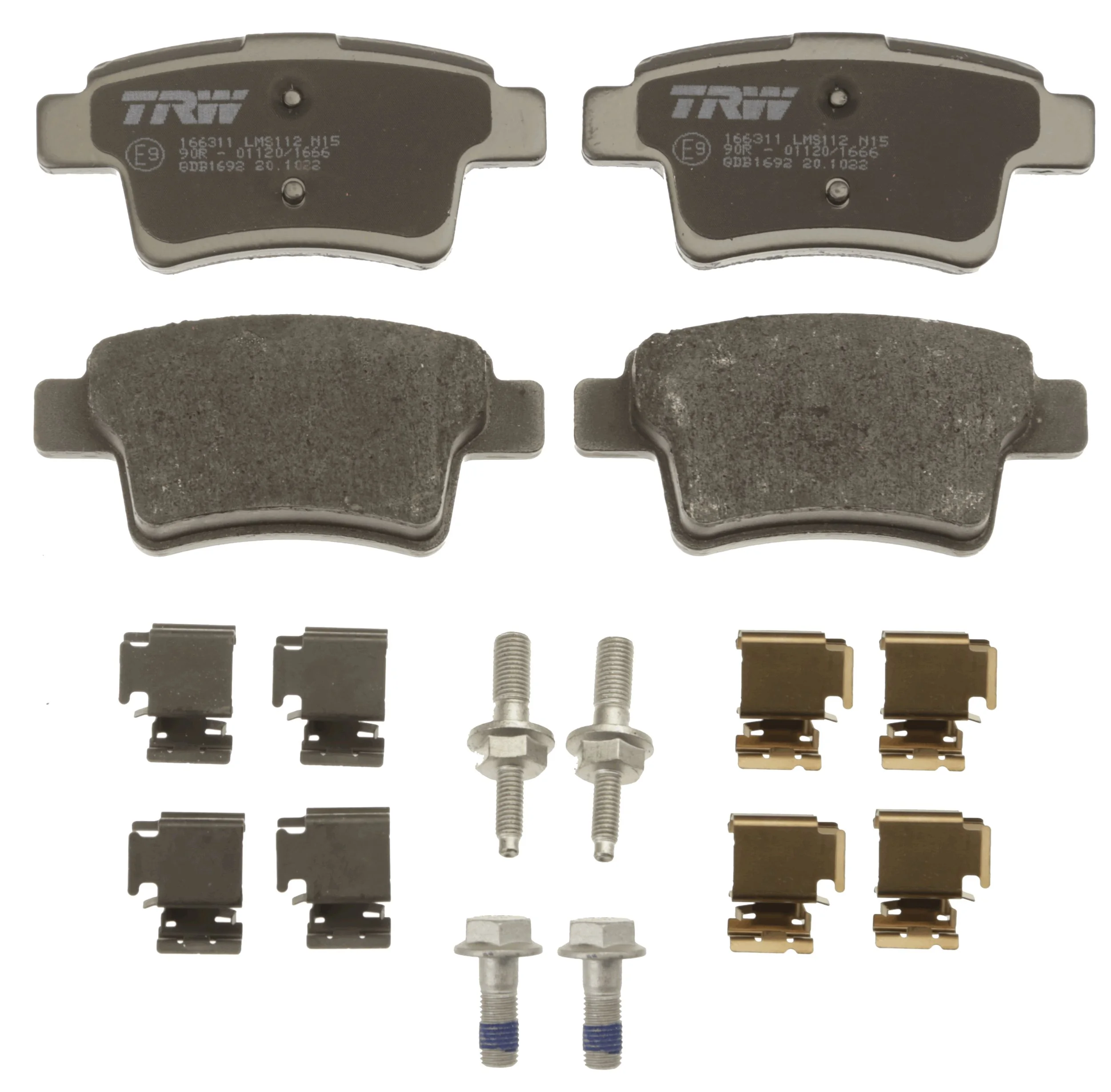 Set placute frana