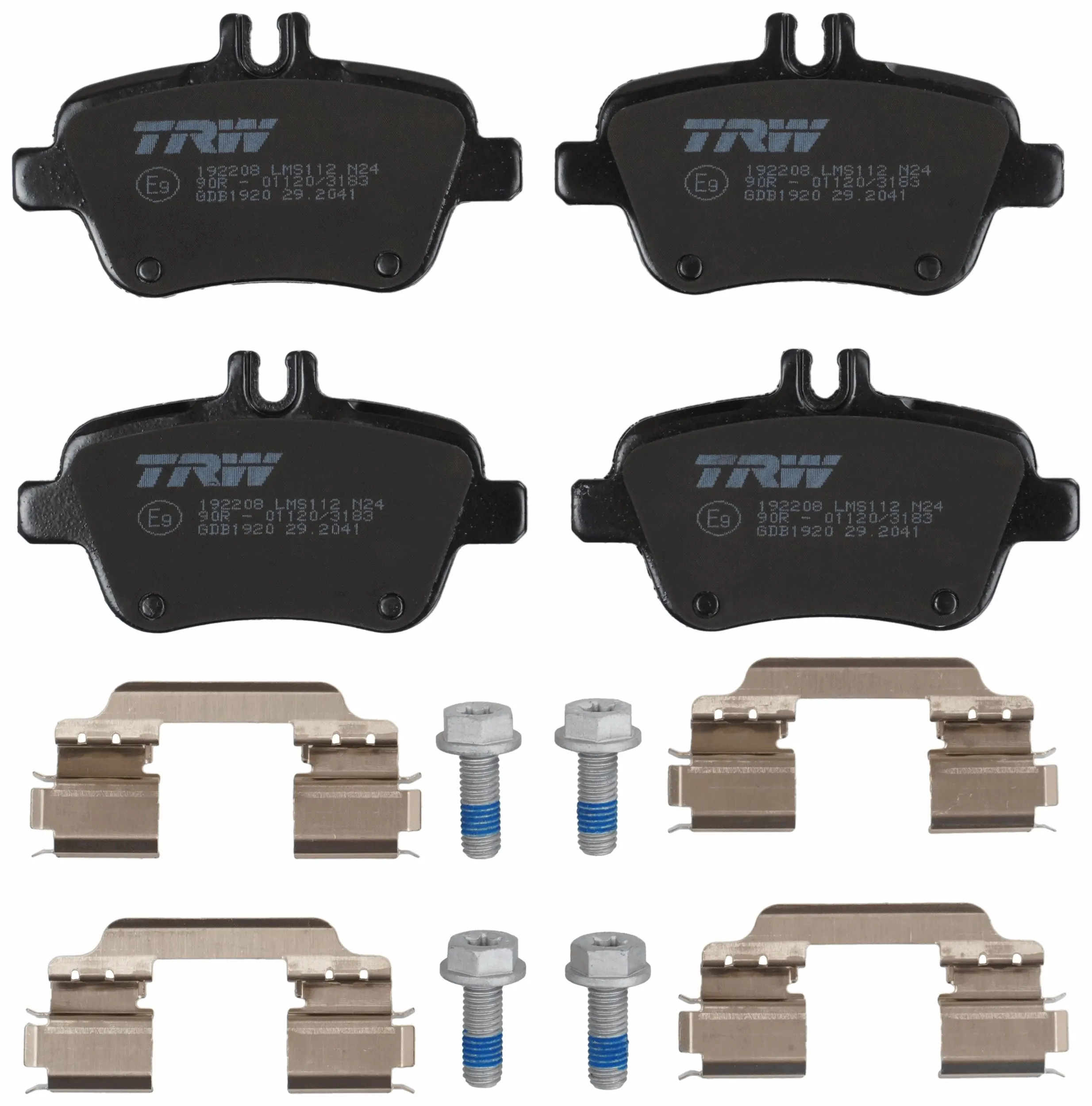 Set placute frana