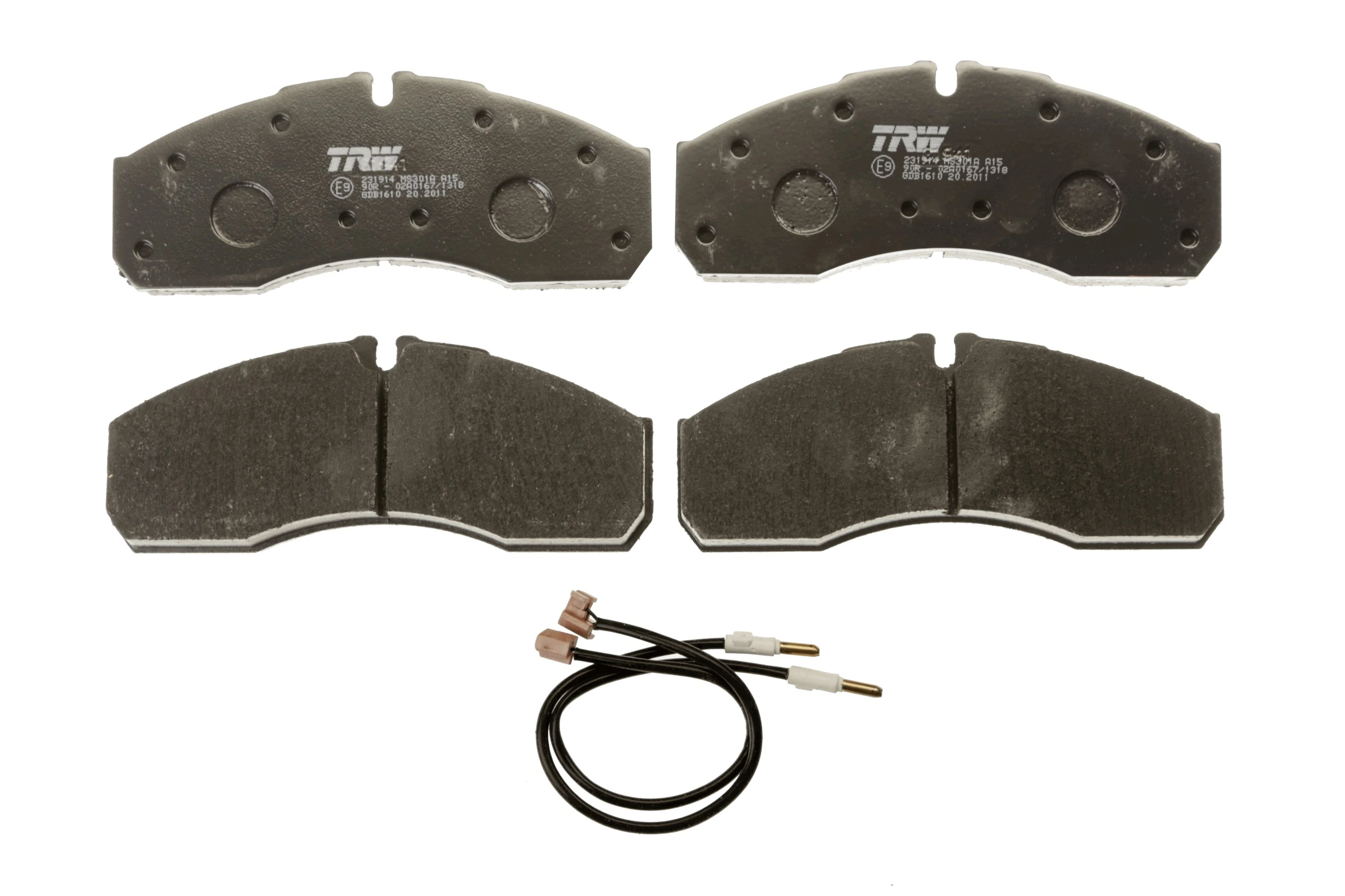 Set placute frana