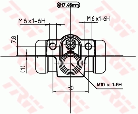 Cilindru receptor frana