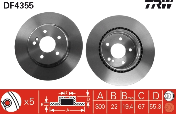Disc frana