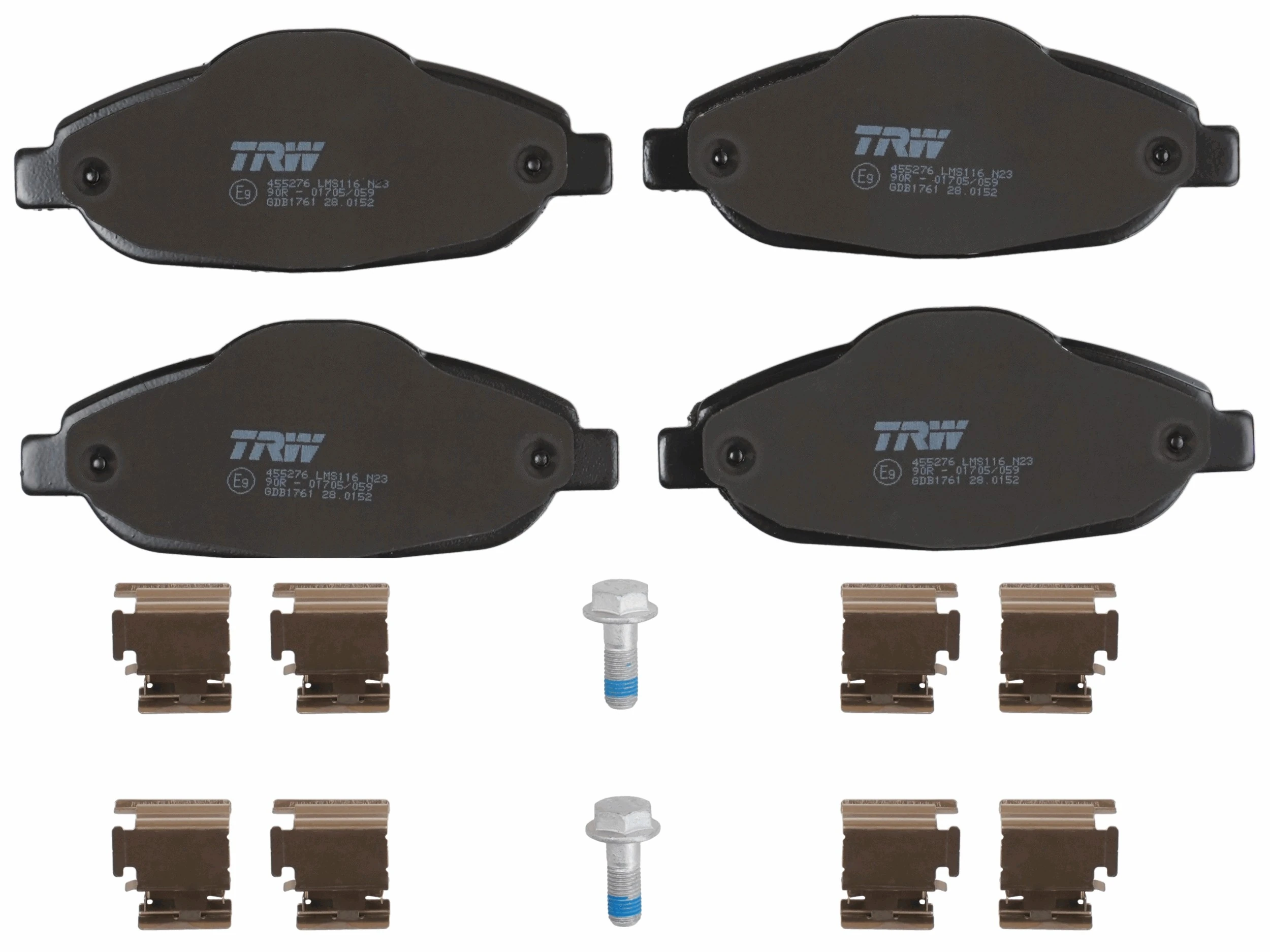 Set placute frana