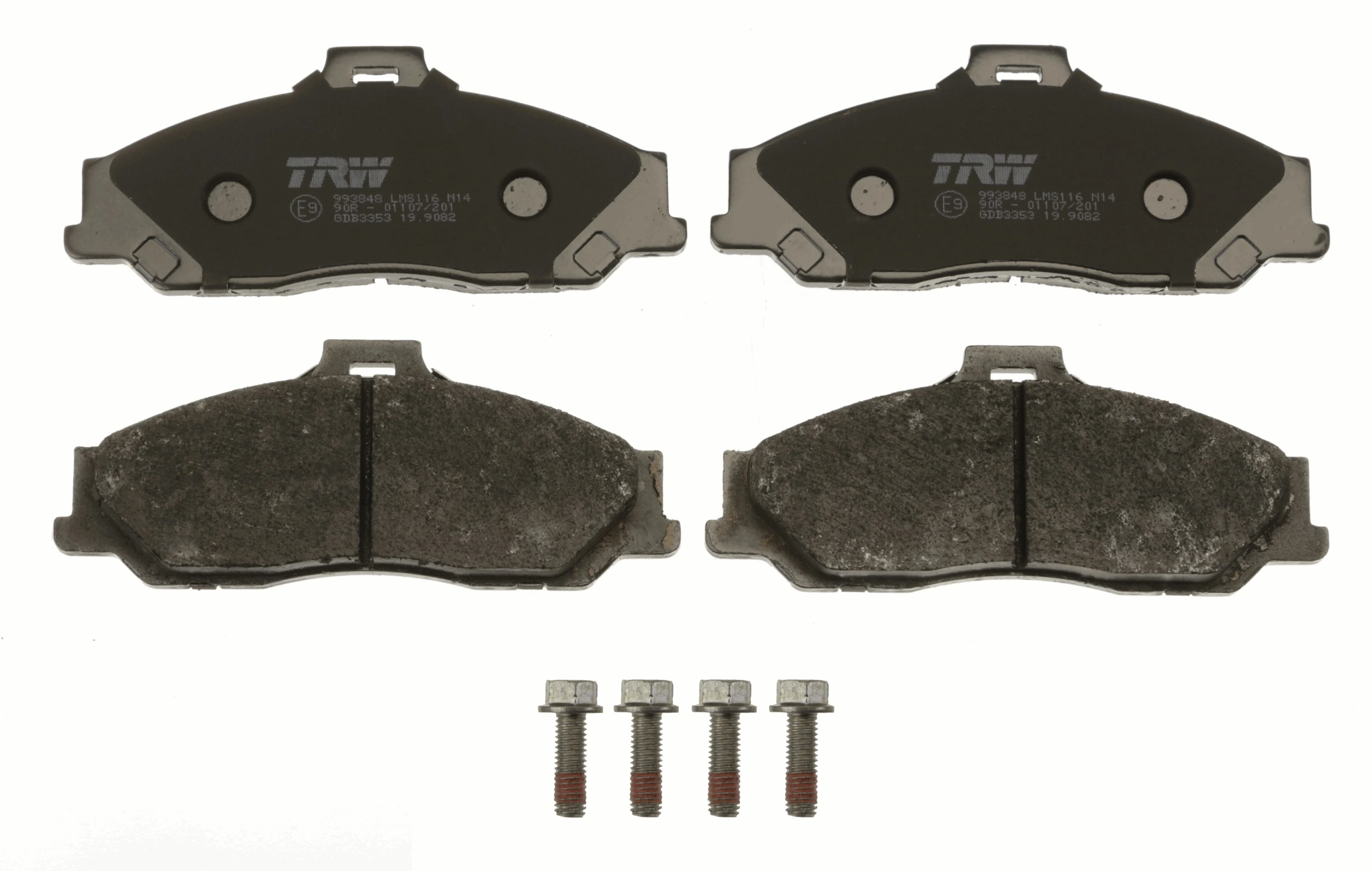 Set placute frana
