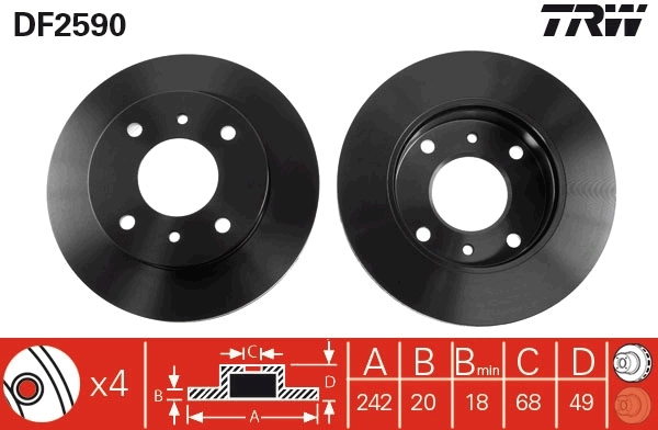 Disc frana