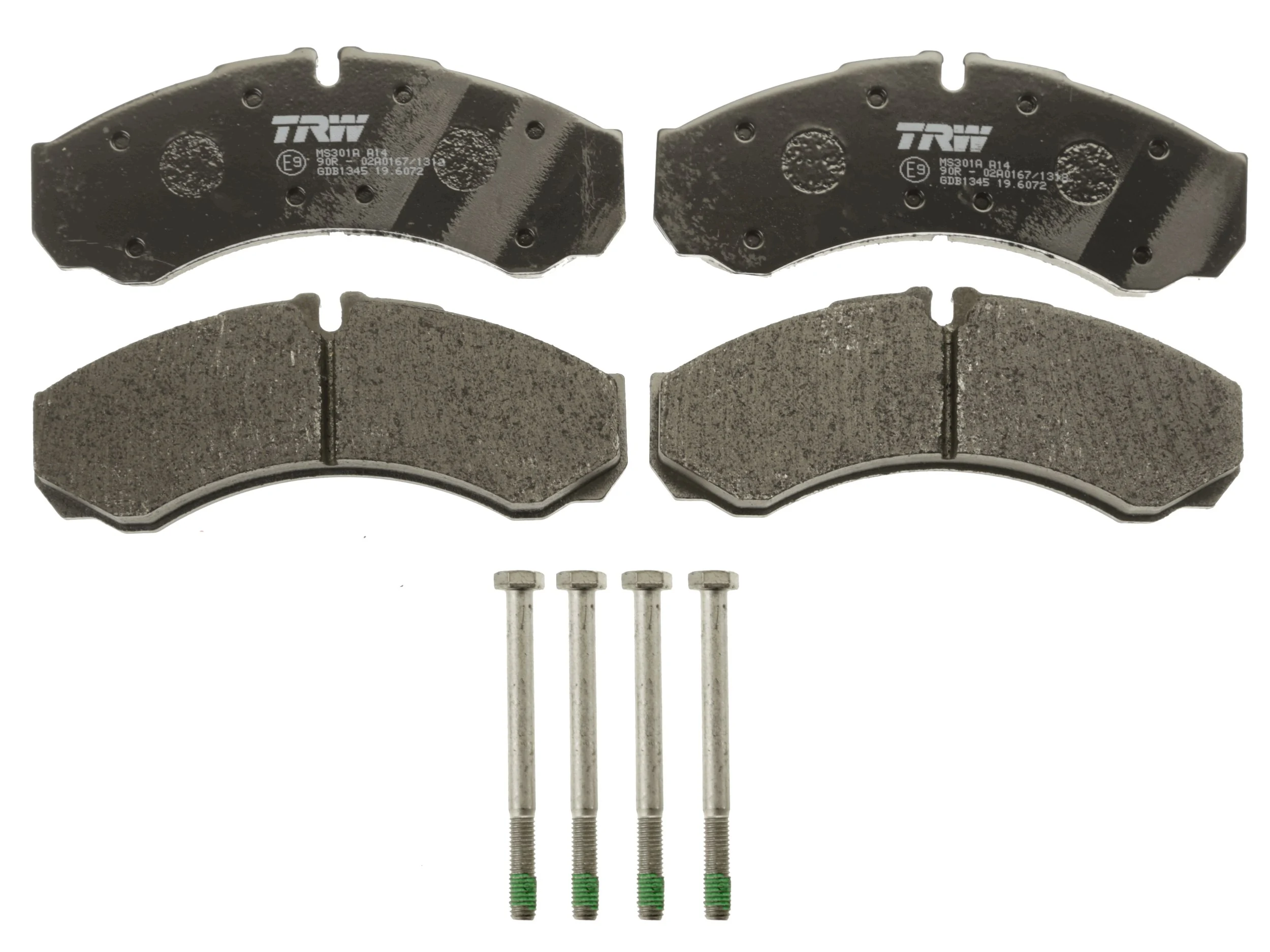 Set placute frana
