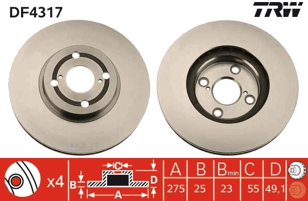 Disc frana