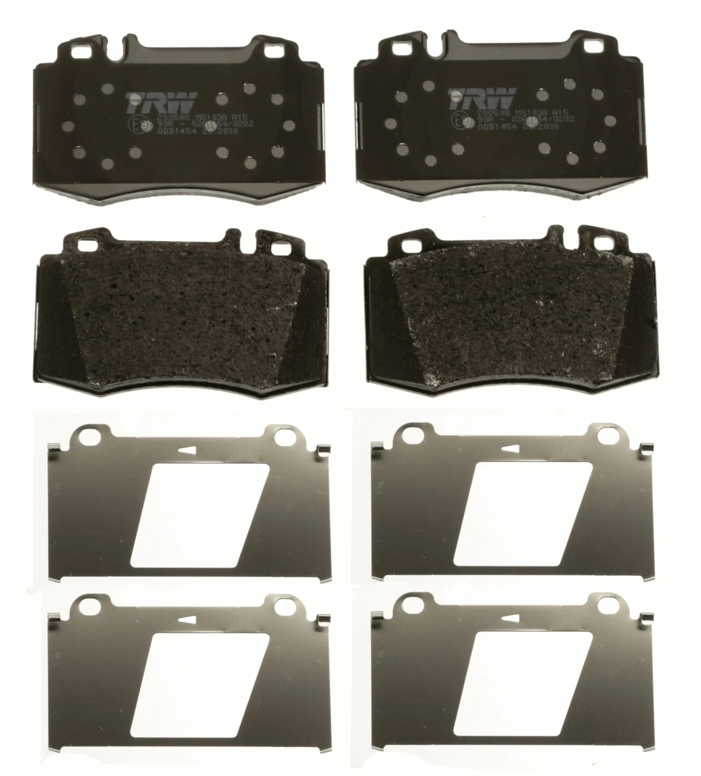 Set placute frana