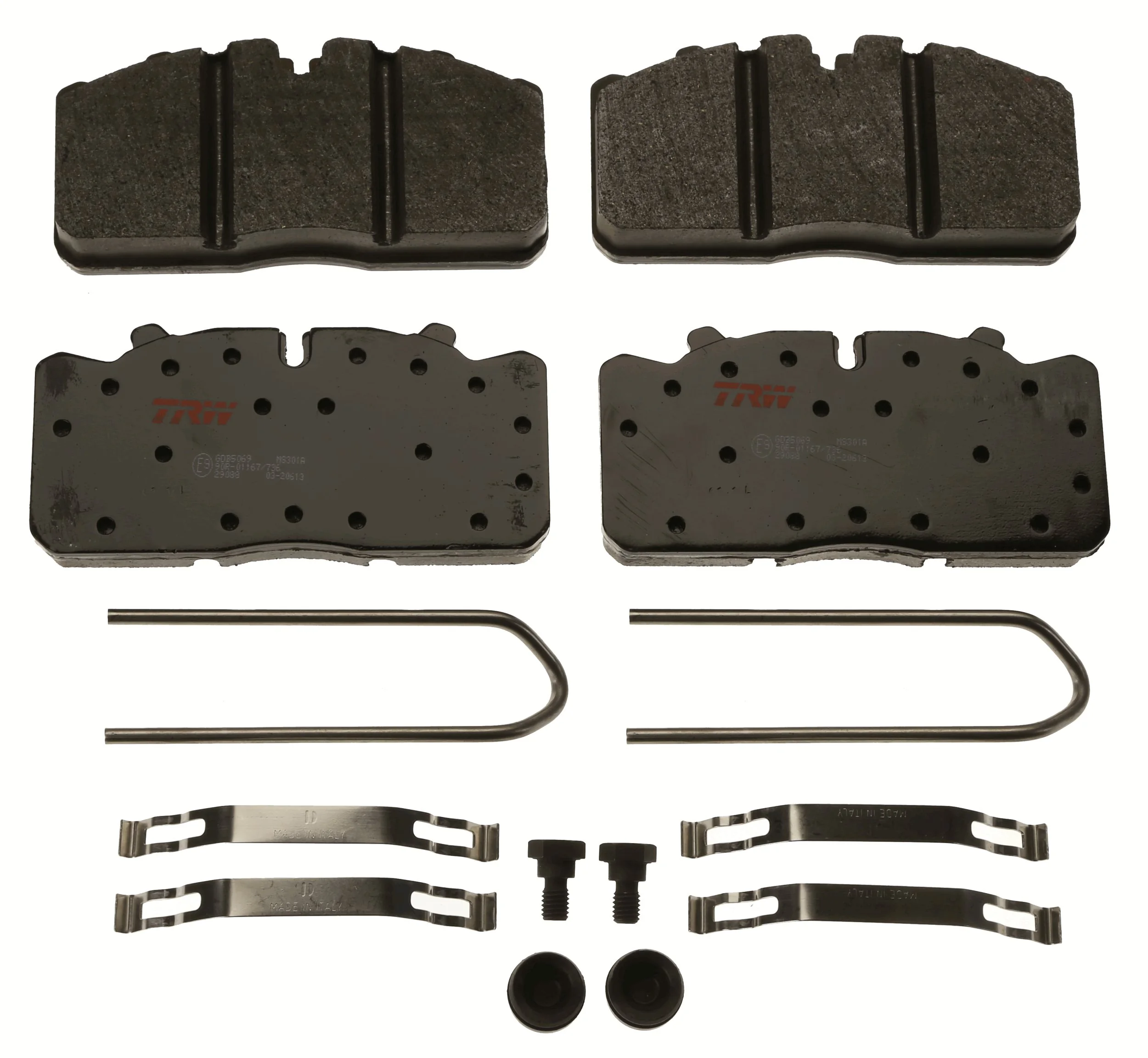 Set placute frana