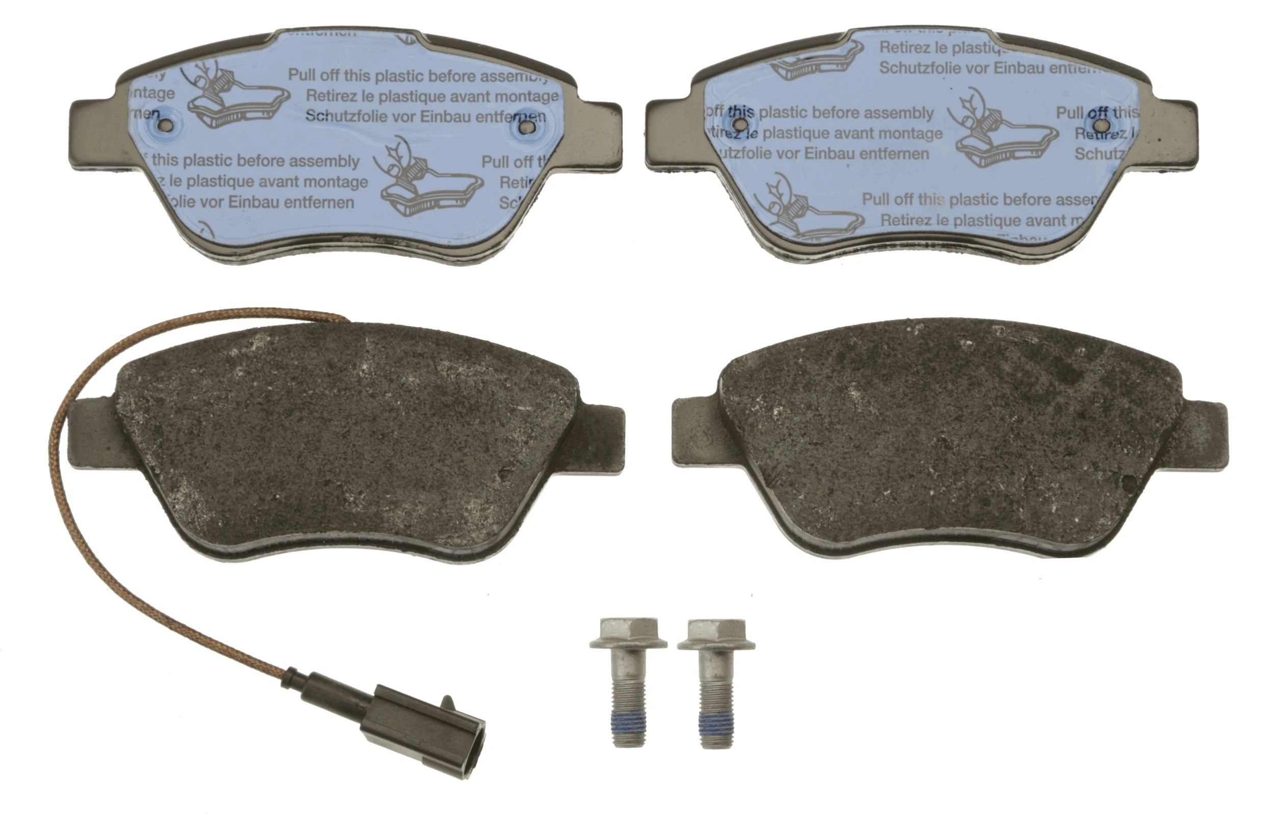 Set placute frana