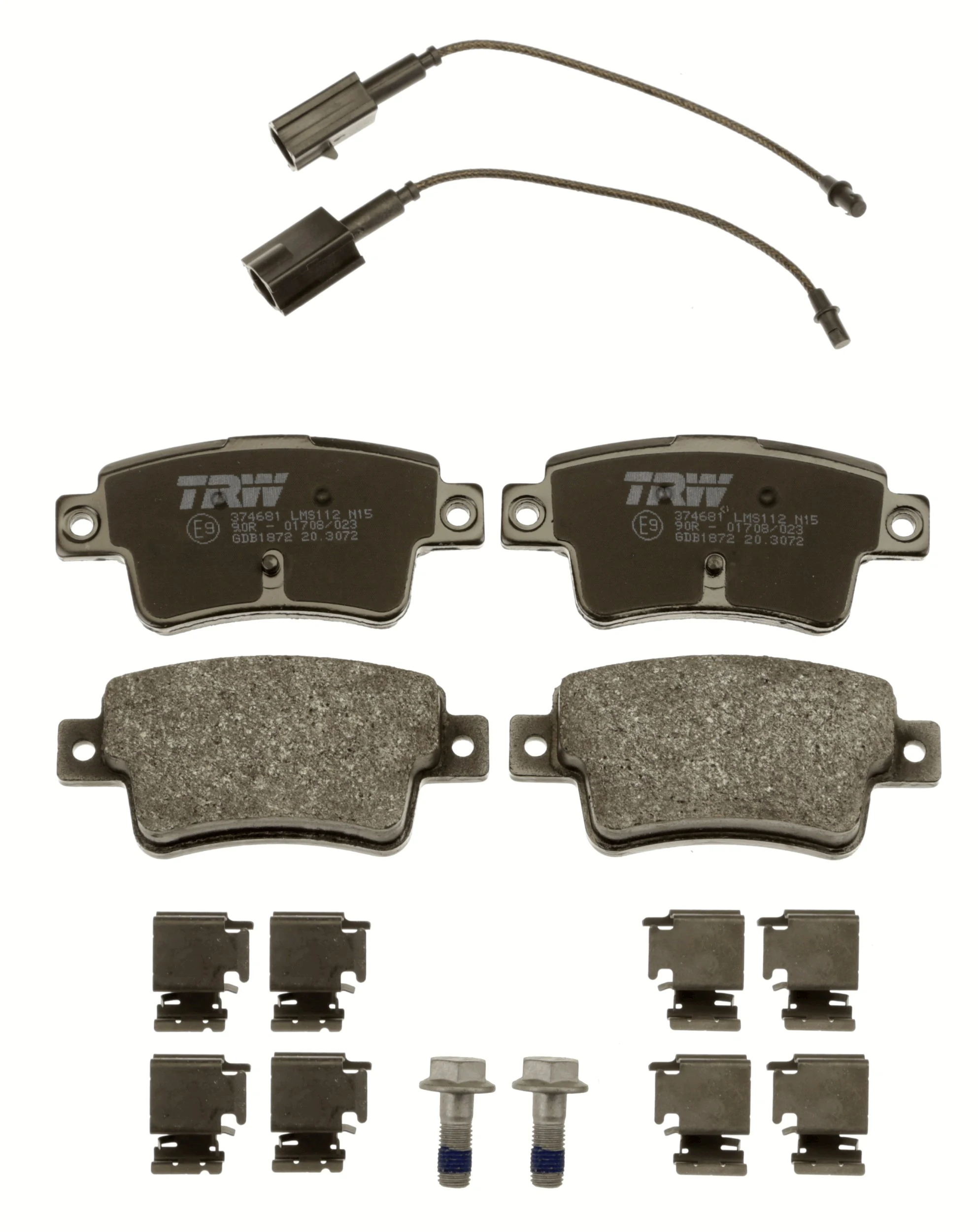 Set placute frana