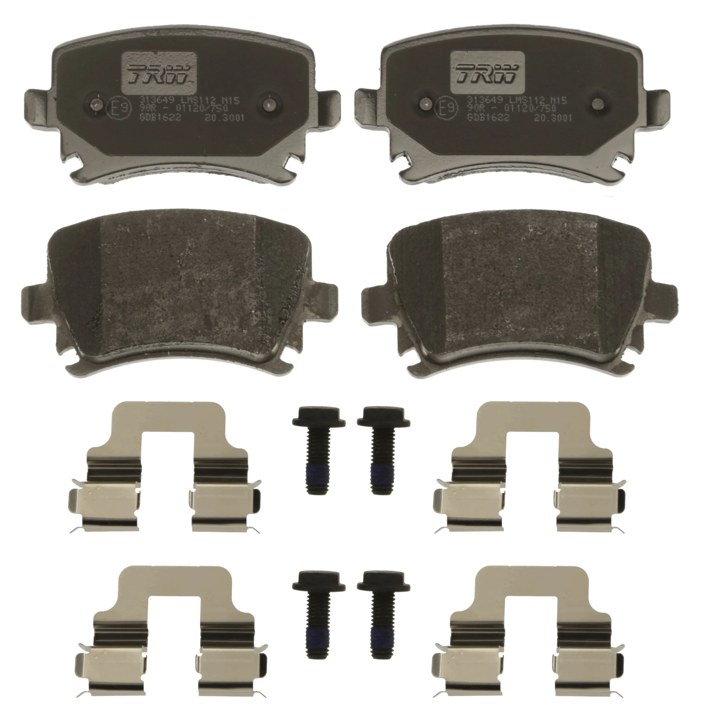 Set placute frana