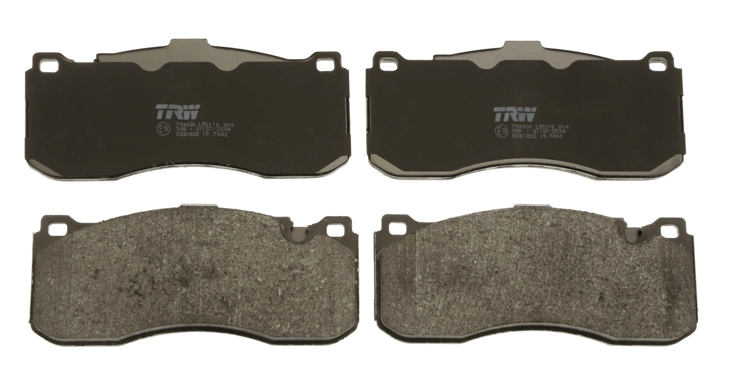 Set placute frana