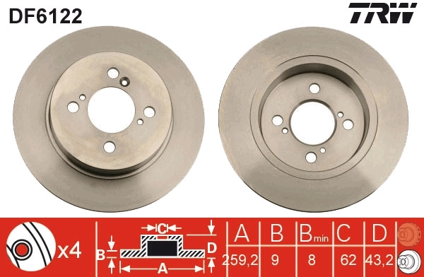 Disc frana