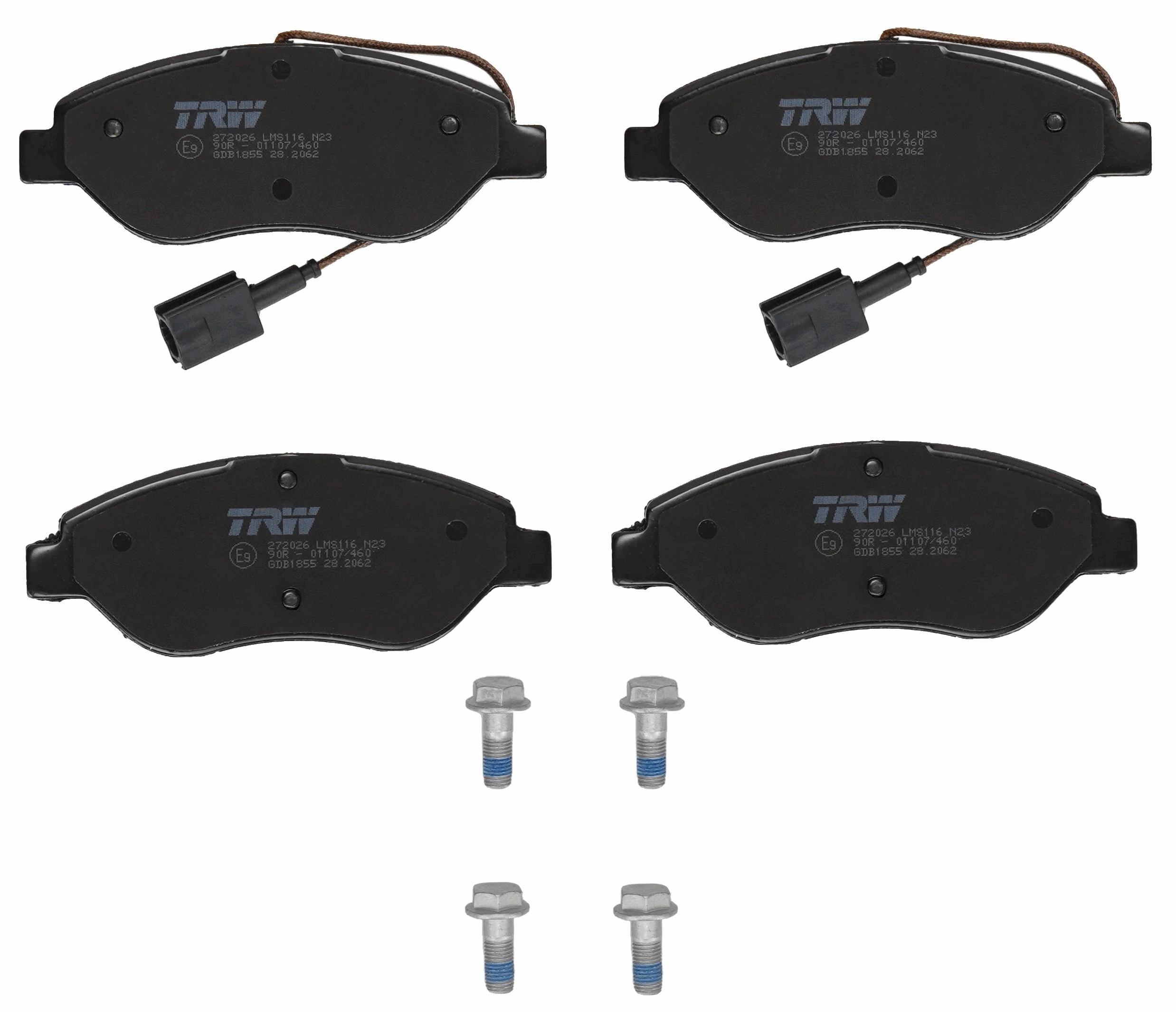 Set placute frana