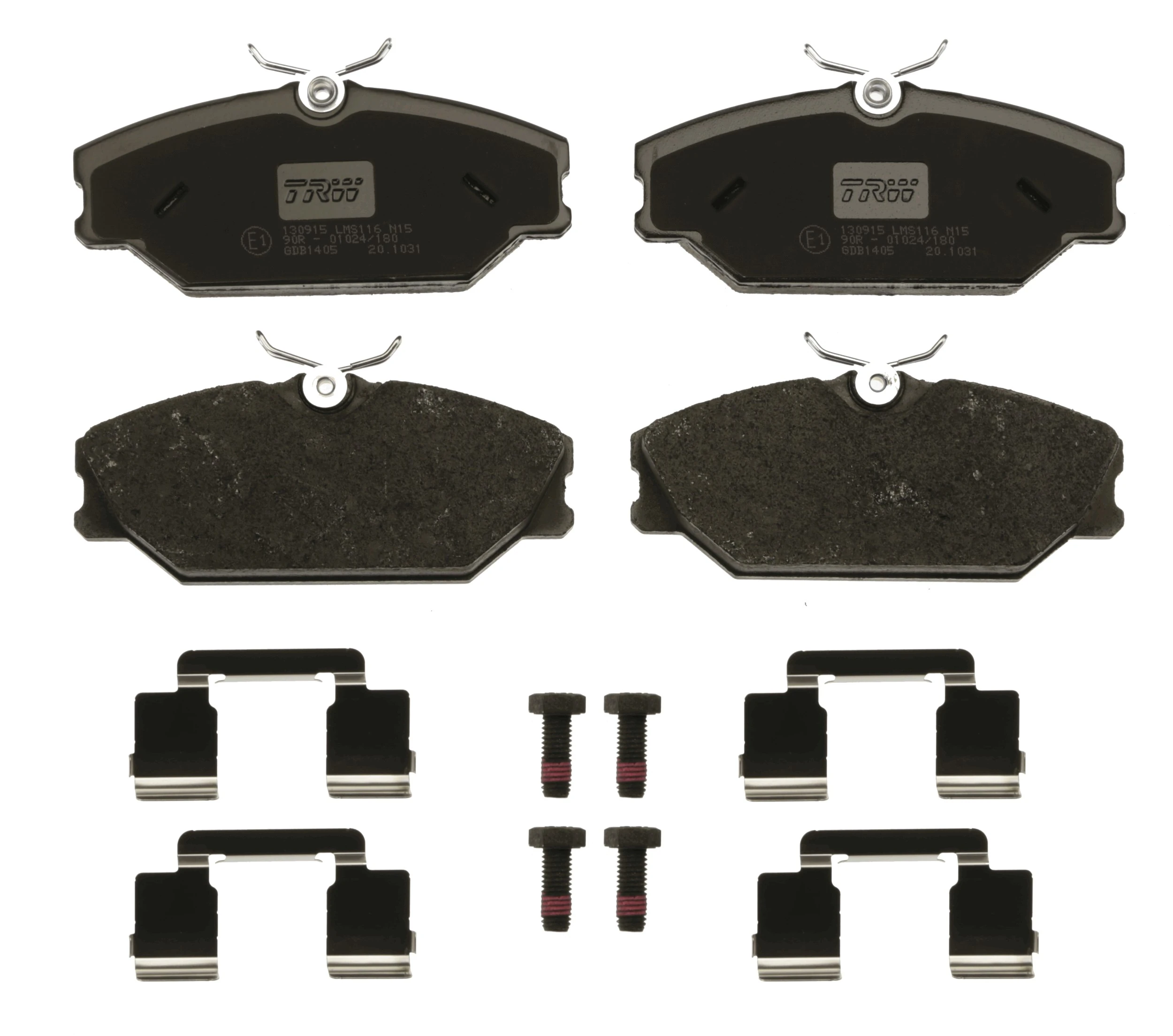 Set placute frana
