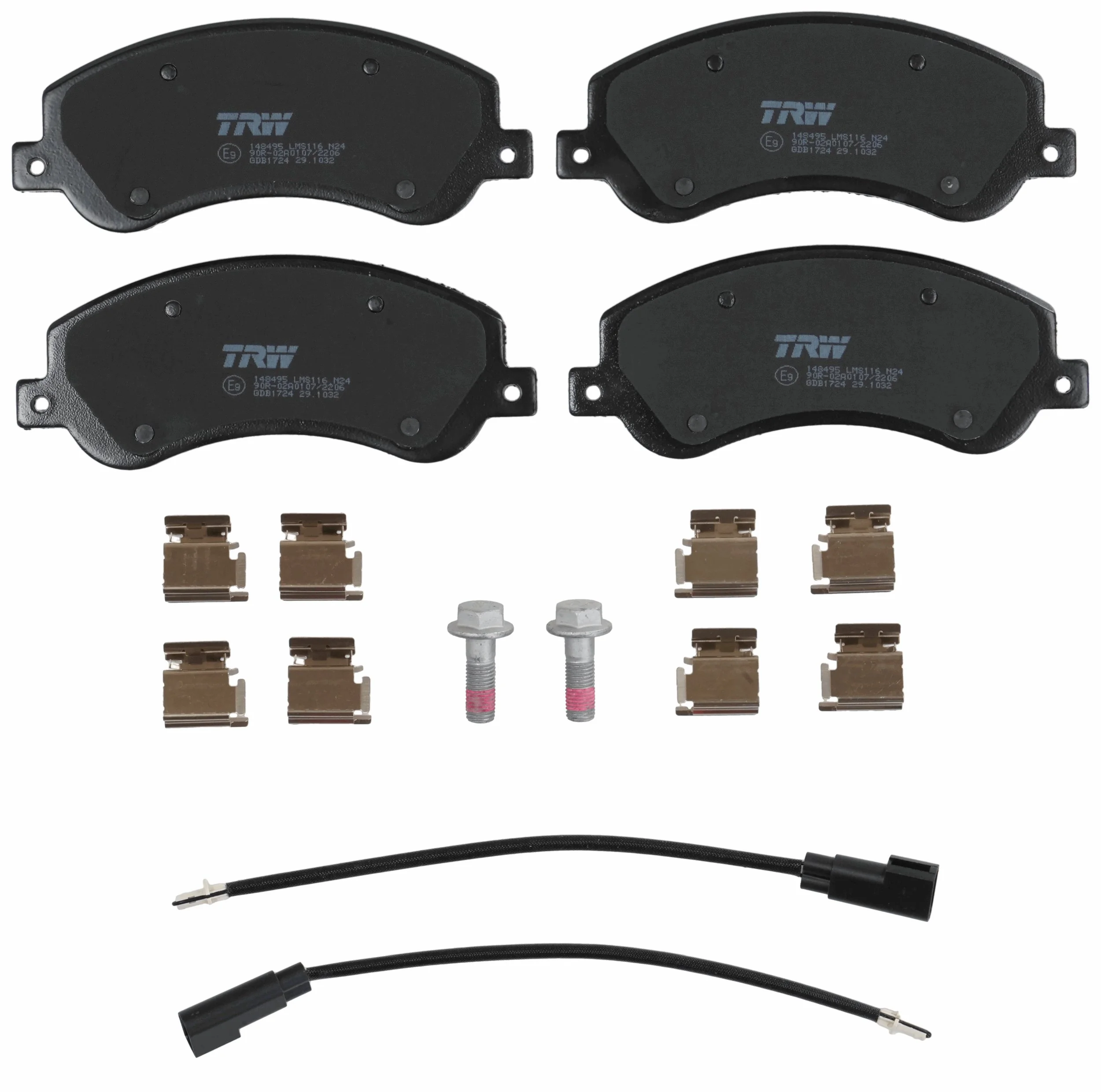 Set placute frana
