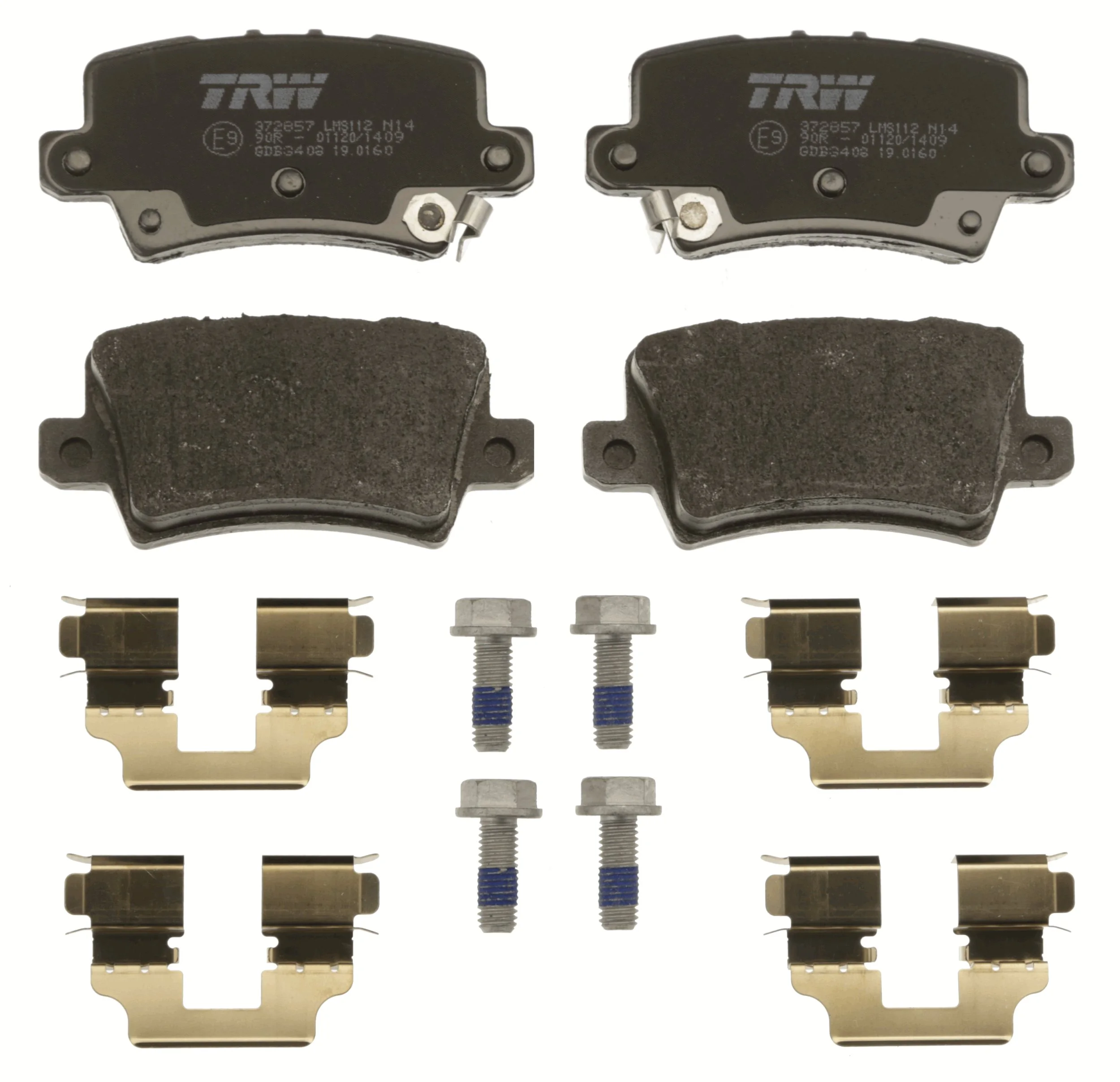 Set placute frana