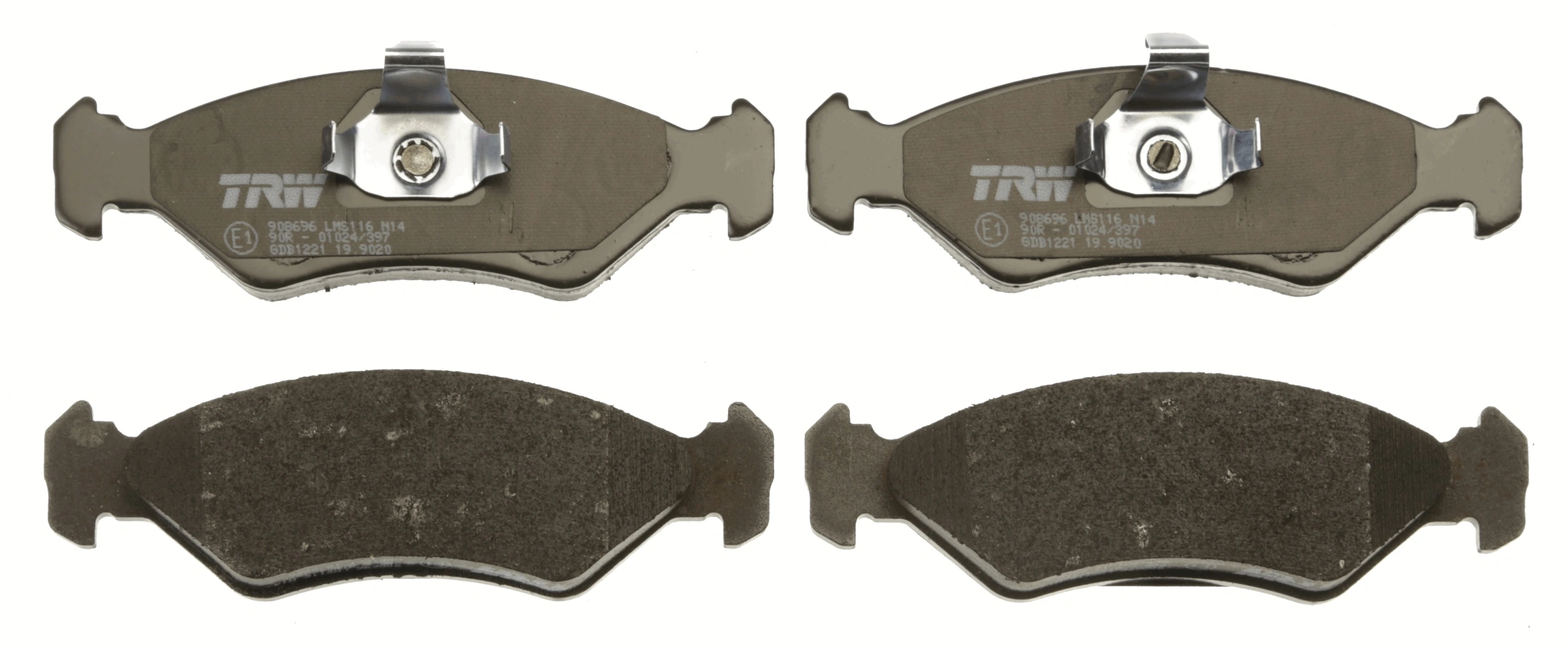 Set placute frana