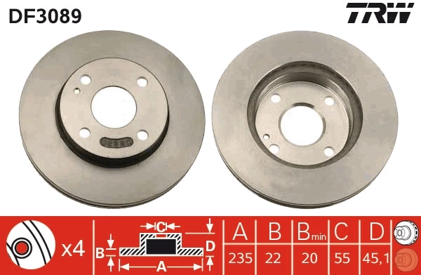 Disc frana