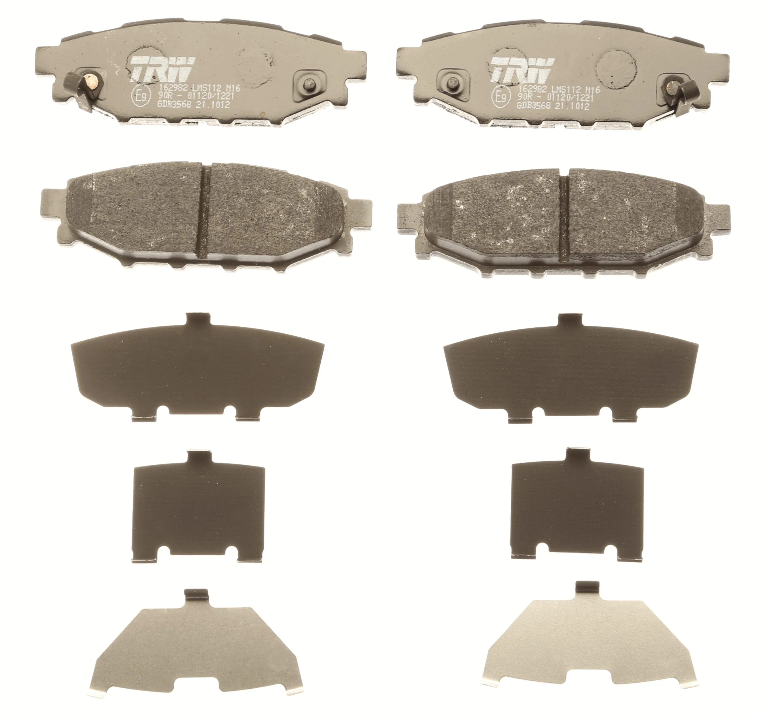 Set placute frana